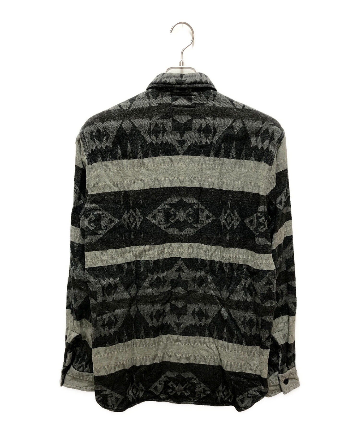 中古・古着通販】RRL (ダブルアールエル) 長袖シャツ グレー サイズ:M 