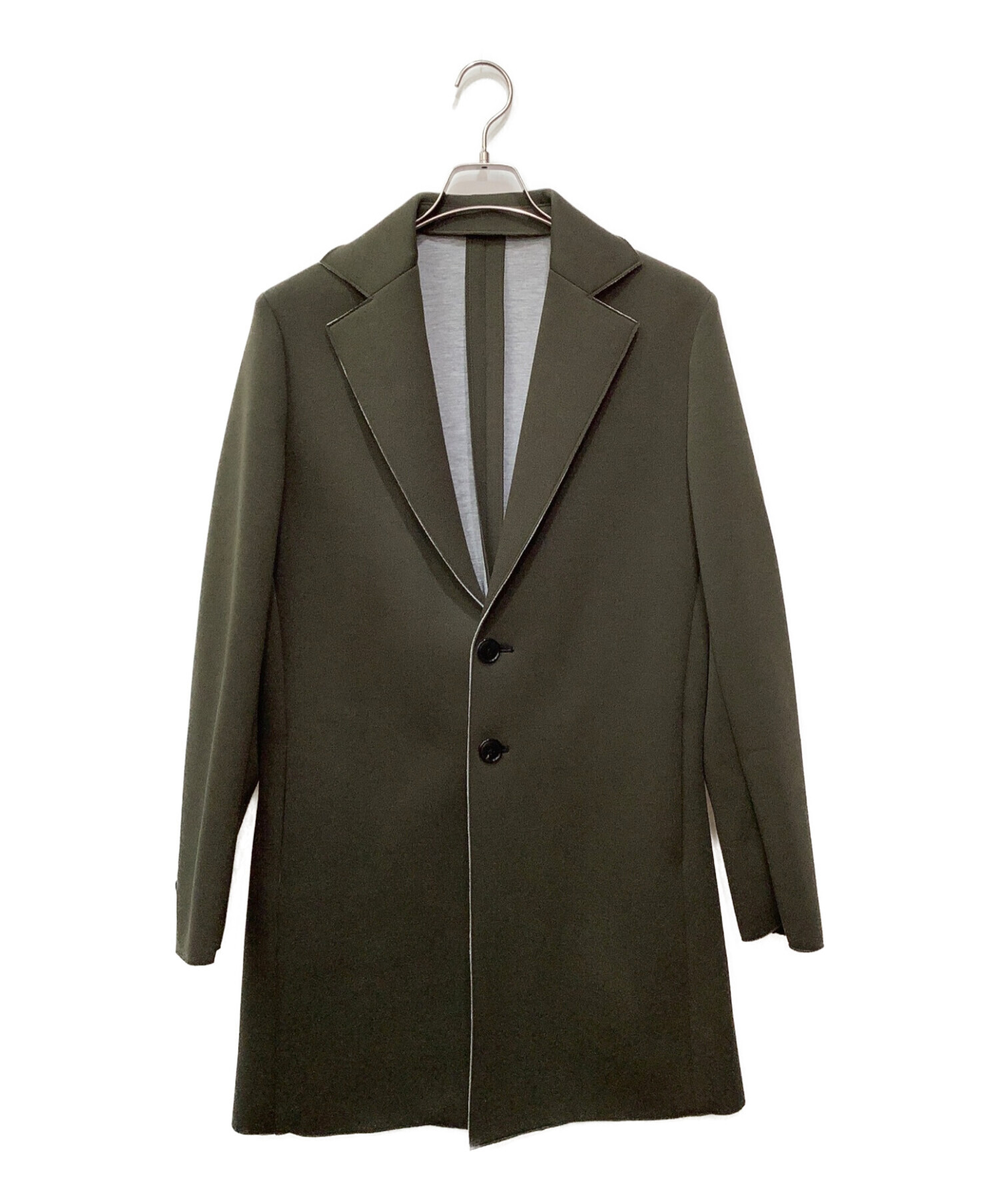 中古・古着通販】daboro (ダボロ) チェスターコート カーキ サイズ:3 