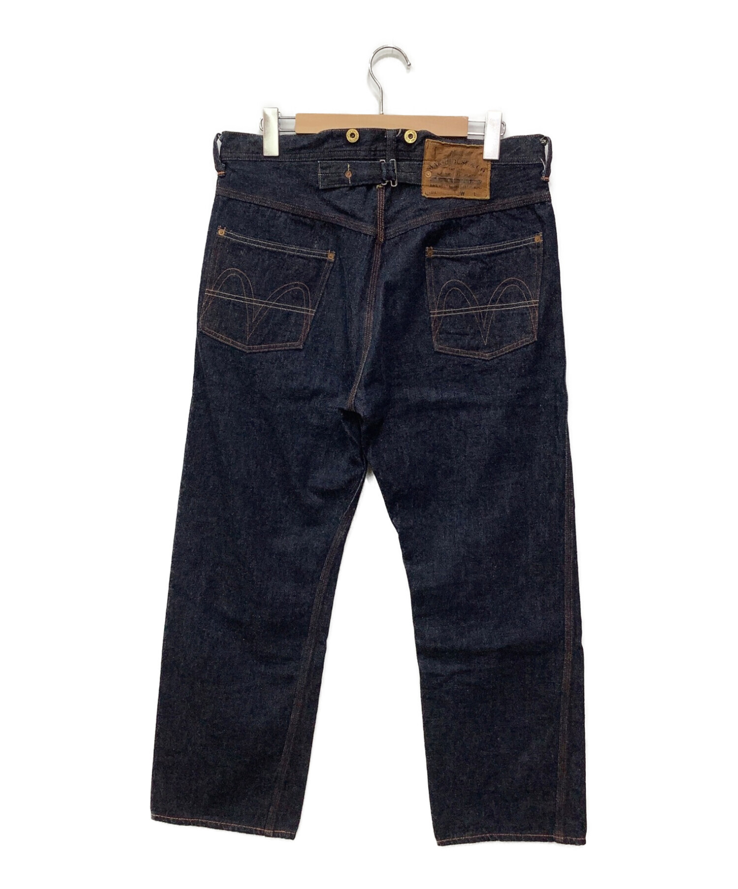 中古・古着通販】WAREHOUSE (ウエアハウス) シンチバックデニムパンツ 