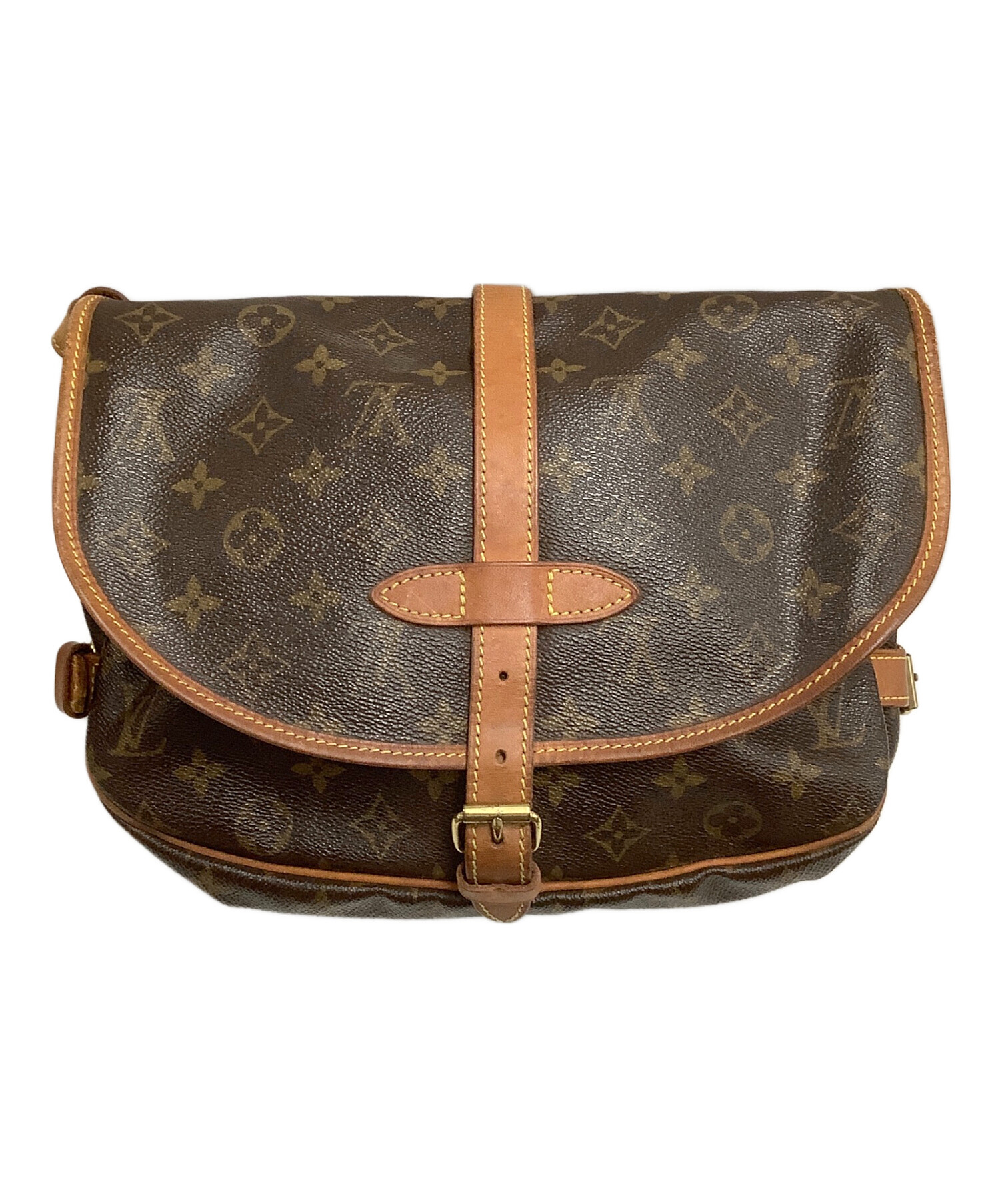 ルイ・ヴィトン LOUIS VUITTON ソミュール35 M42254 ブラウン 