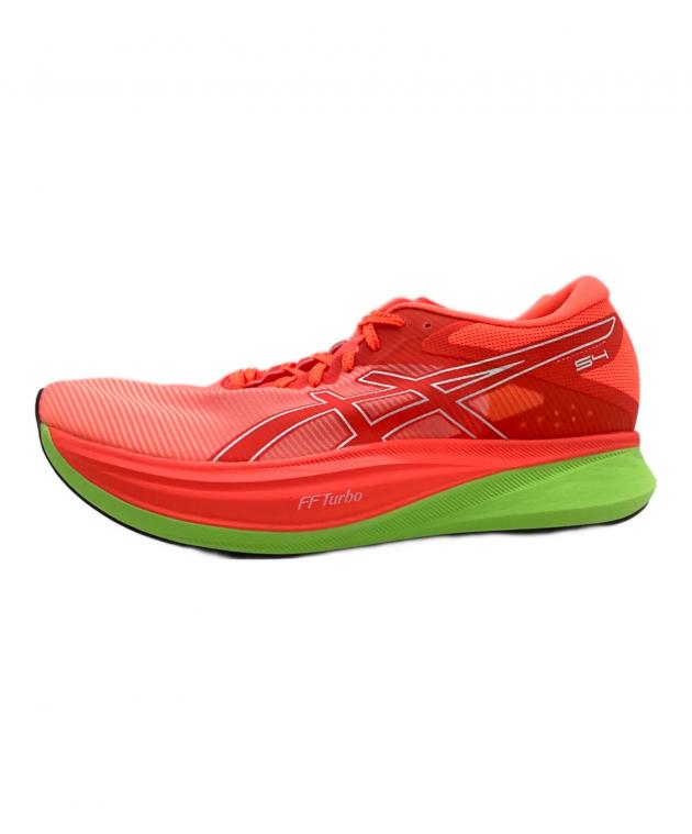 中古・古着通販】asics (アシックス) ランニングシューズ レッド 