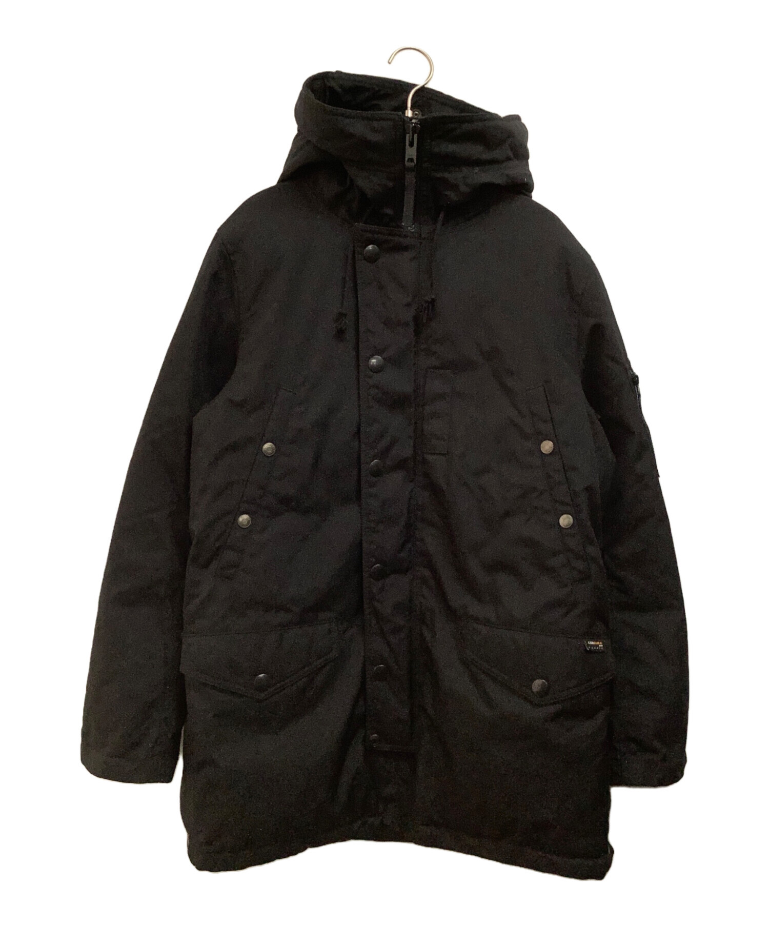 中古・古着通販】Schott (ショット) ダウンジャケット ブラック サイズ  