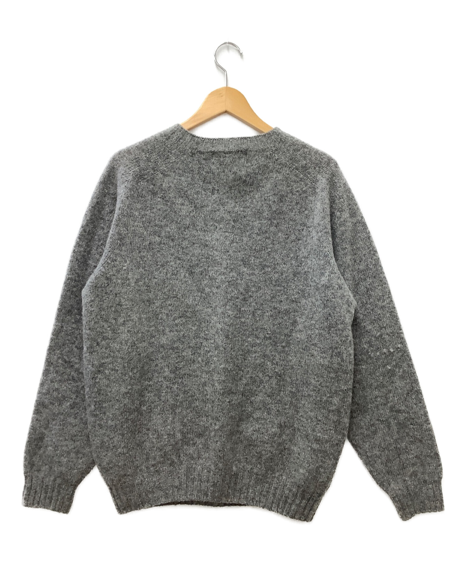 中古・古着通販】INVERALLAN (インバーアラン) ニット グレー サイズ 