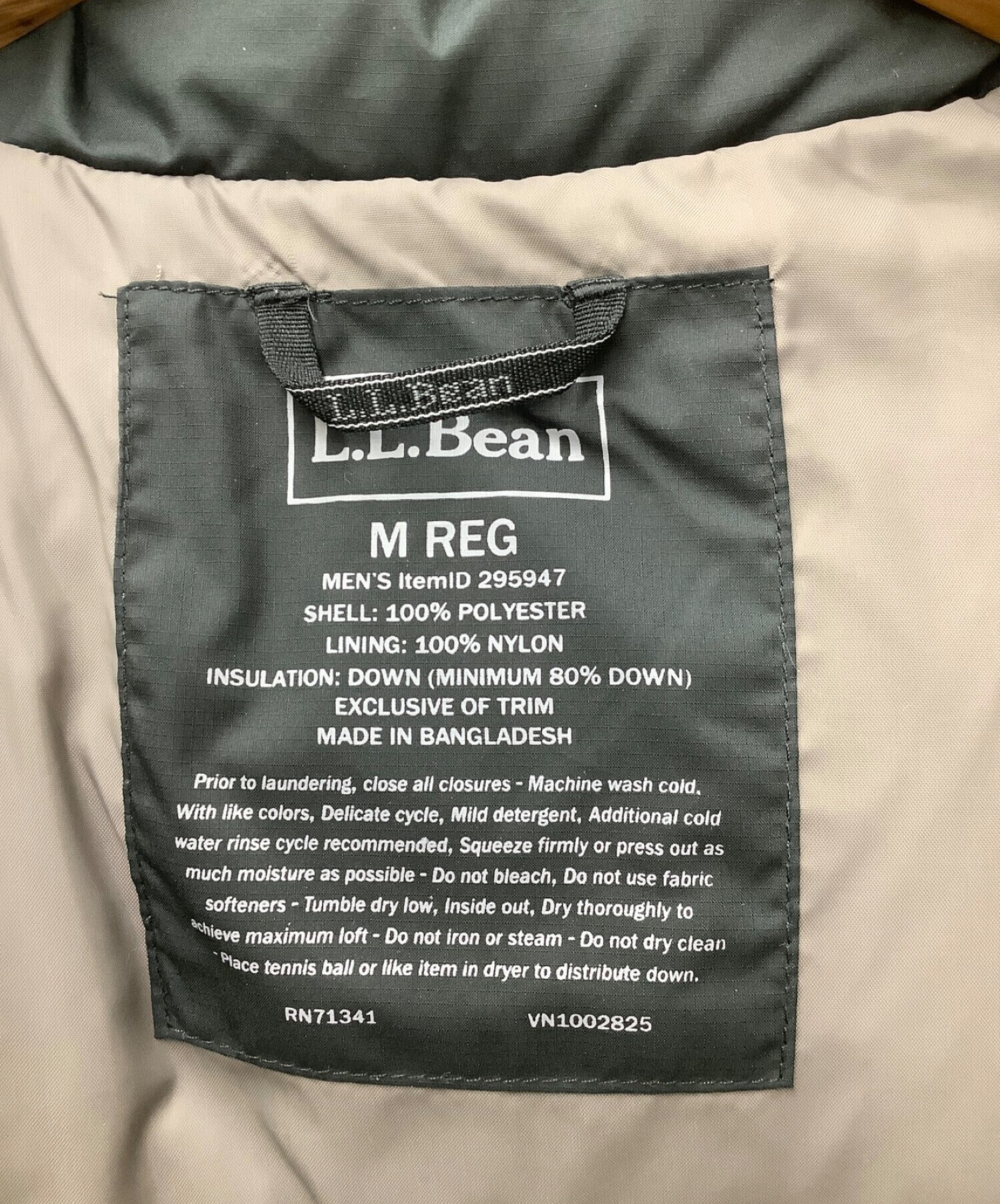 中古・古着通販】L.L.Bean (エルエルビーン) ダウンジャケット グレー