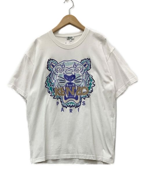中古・古着通販】KENZO (ケンゾー) タイガー刺繍Tシャツ ホワイト ...