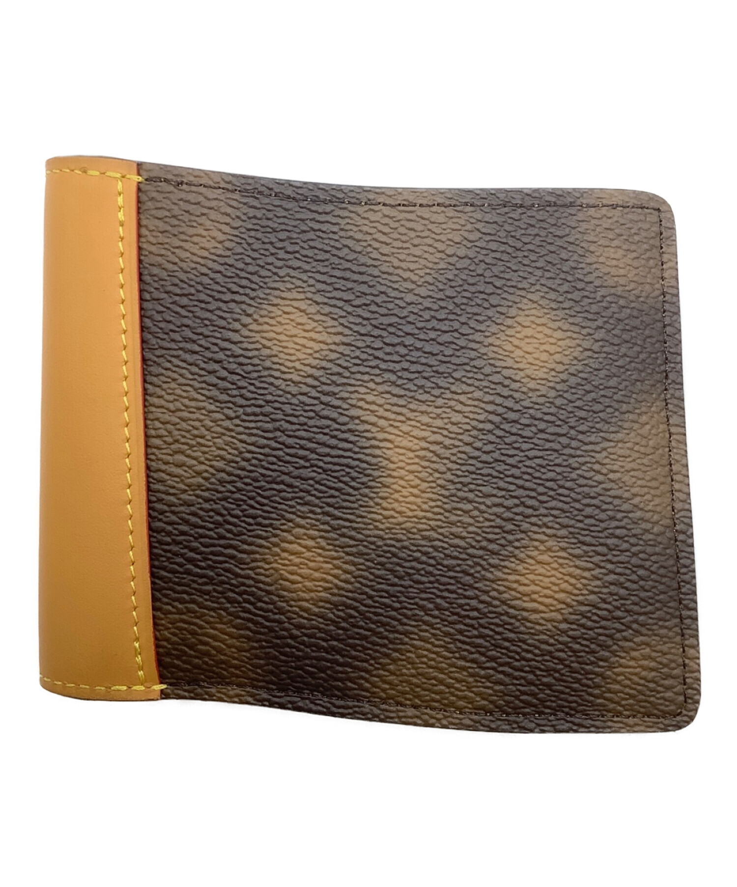 Louis Vuitton 二つ折り財布 ブラウン/ブラック LOUIS VUITTON ルイヴィトン 二つ折り 財布 ブラウン