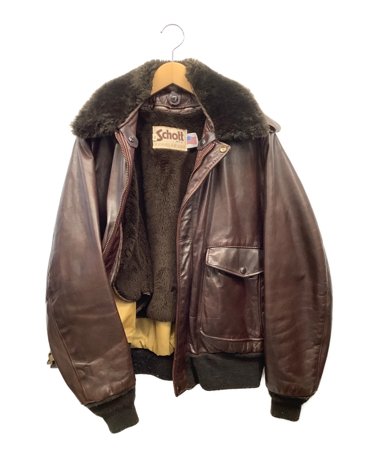中古・古着通販】Schott (ショット) A2フライトジャケット 