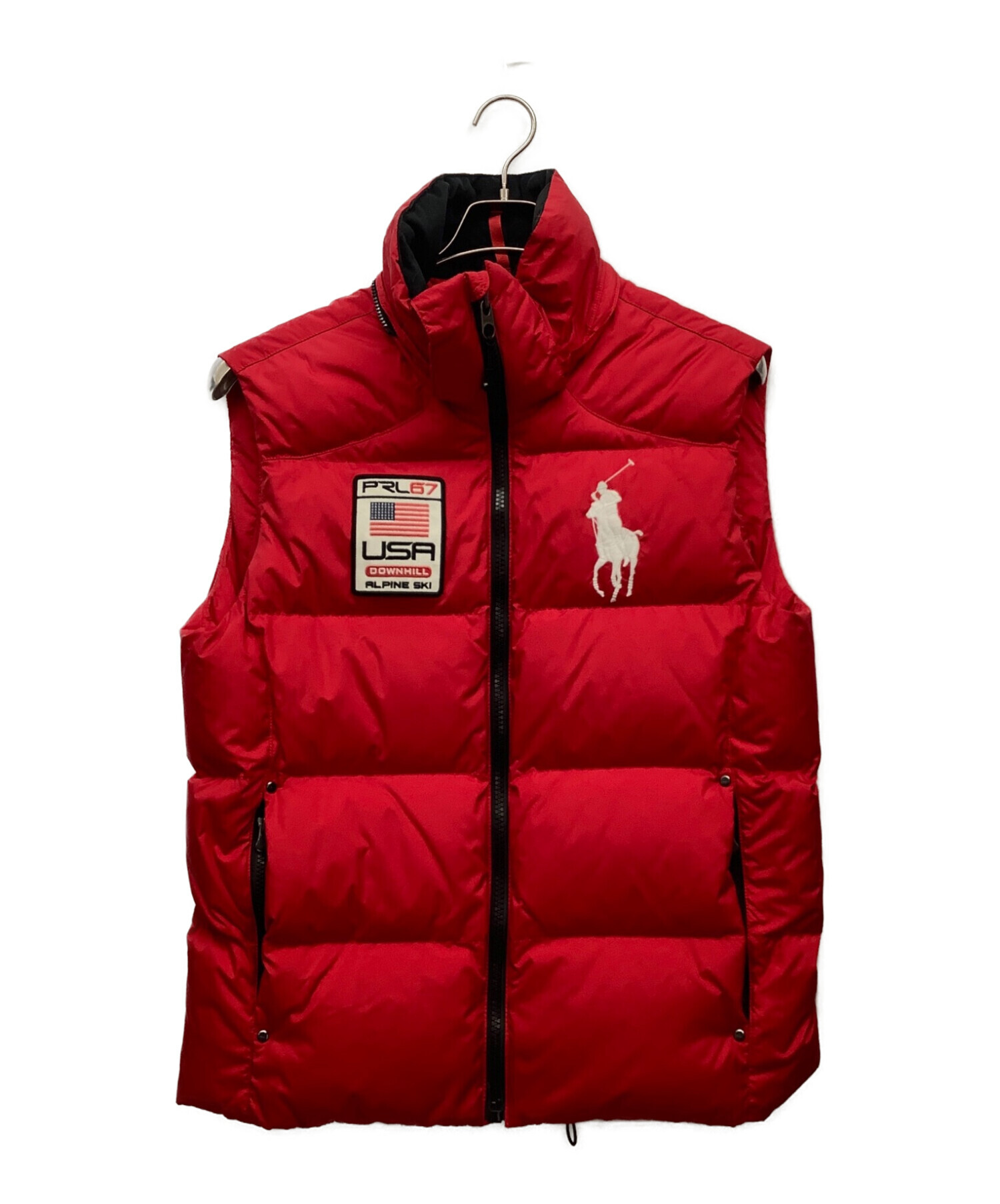 POLO RALPH LAUREN ダウンベスト赤ビヨンドレガシー少年野球用 【公式