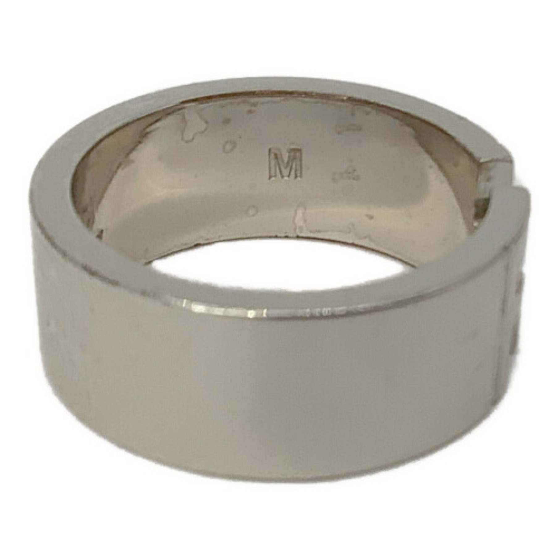 FENDI FFリングシルバーカラーリングMサイズ