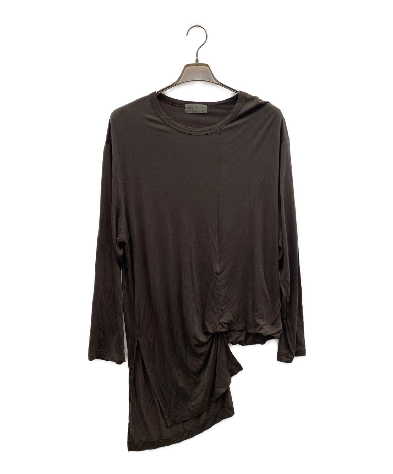 中古・古着通販】YOHJI YAMAMOTO (ヨウジヤマモト) ラウンドネック 