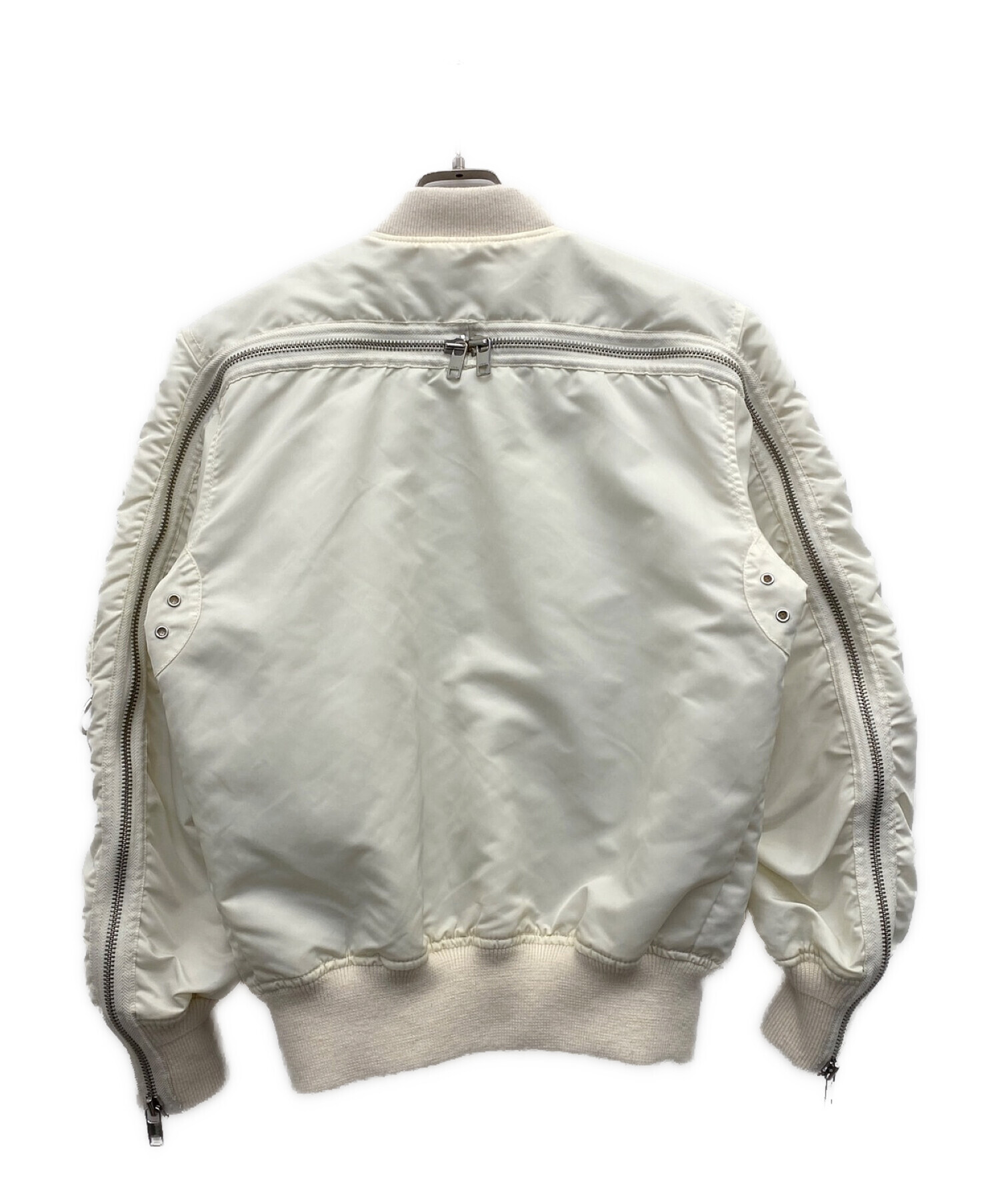 中古・古着通販】DIESEL (ディーゼル) リバーシブルブルゾン ホワイト 