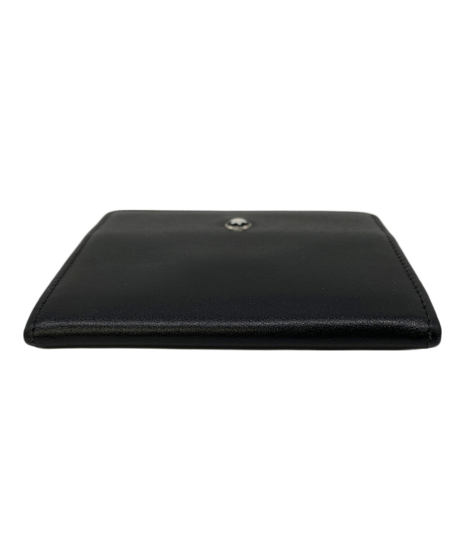 MONT BLANC ノートホルダー 黒 レザー MONT BLANC ノートホルダー 黒 レザー MONT BLANC ノートホルダー 黒