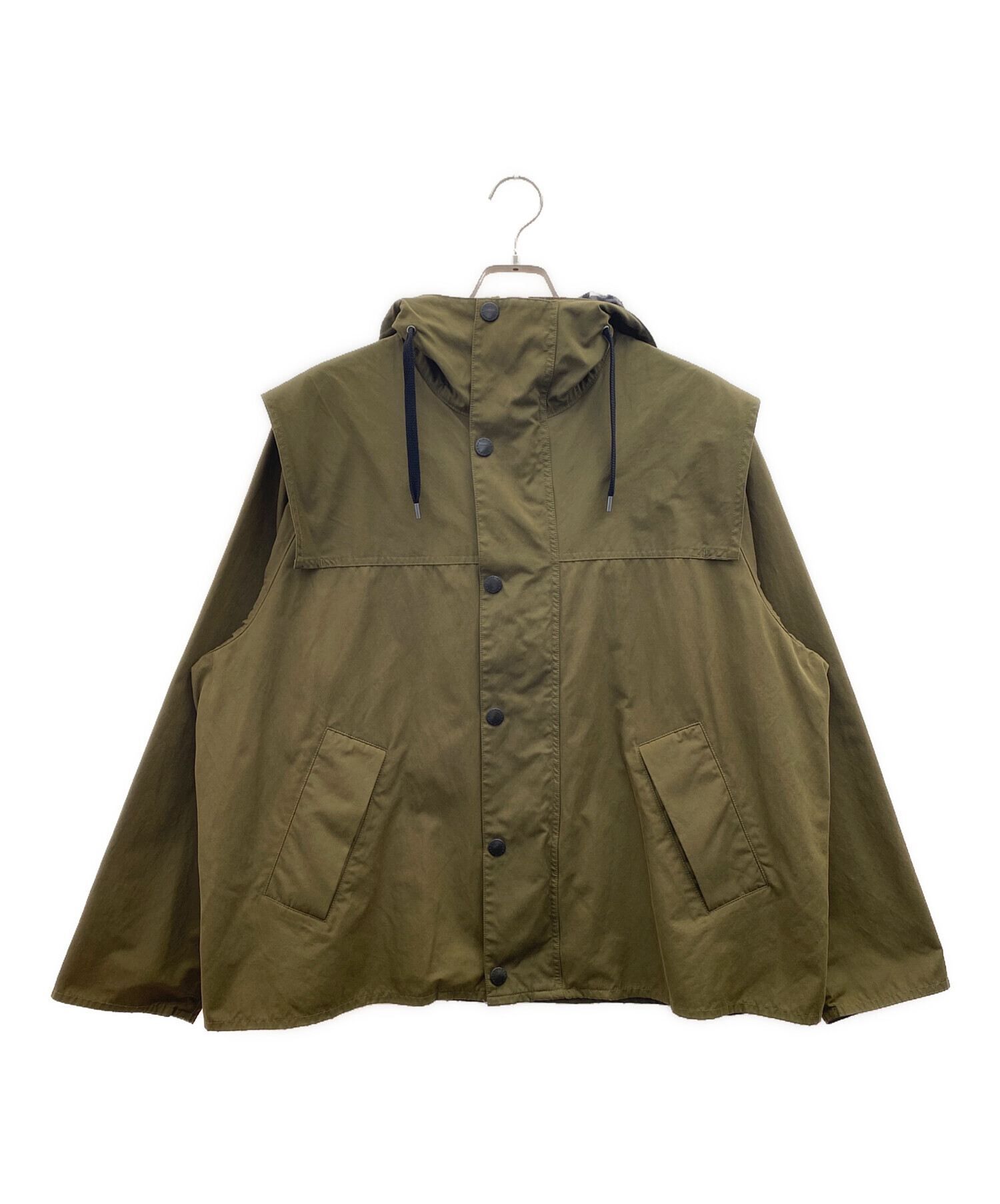 中古・古着通販】Barbour (バブアー) フーデッドジャケット オリーブ  
