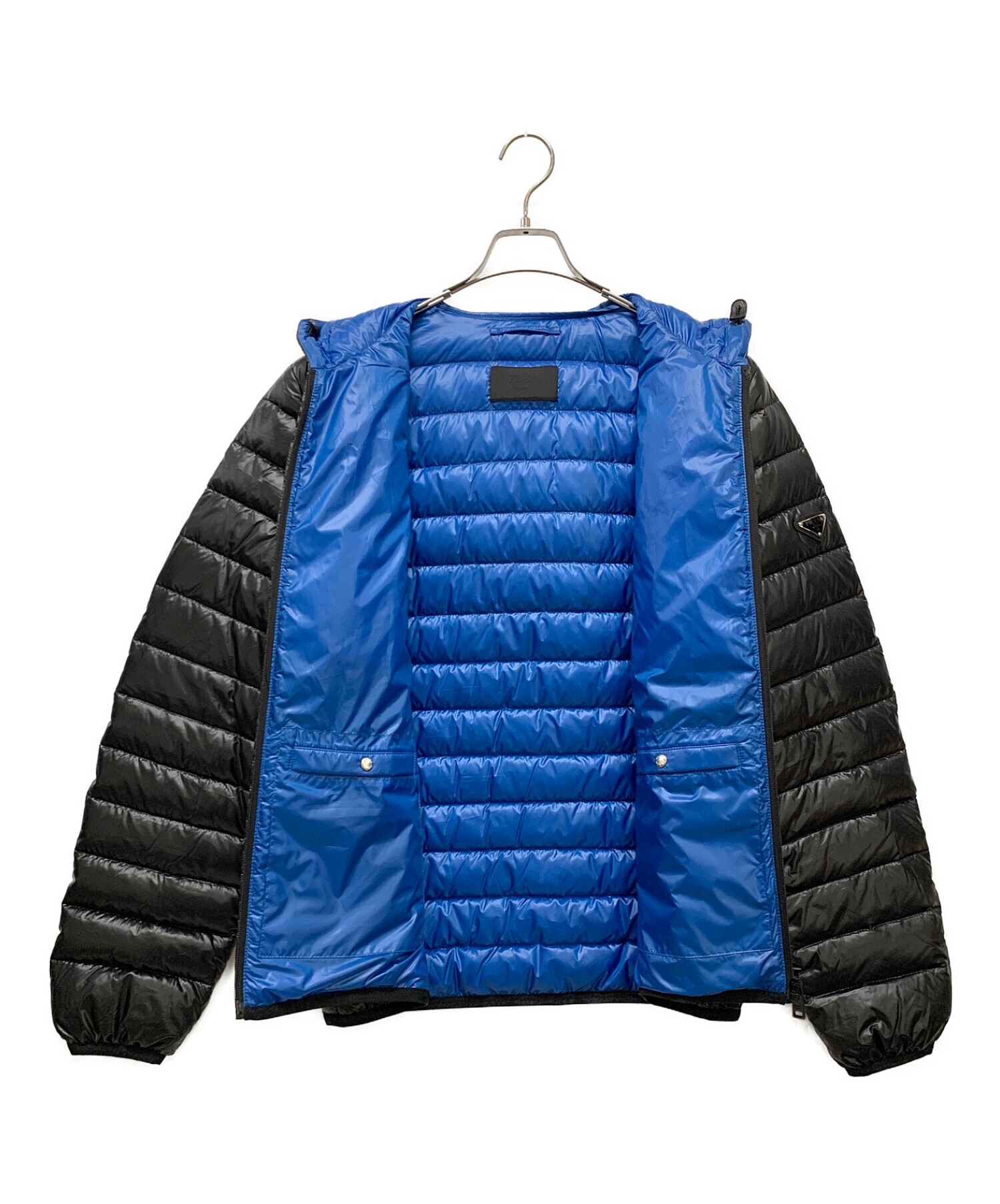 中古・古着通販】PRADA (プラダ) ピウミーノダウンジャケット ブラック 