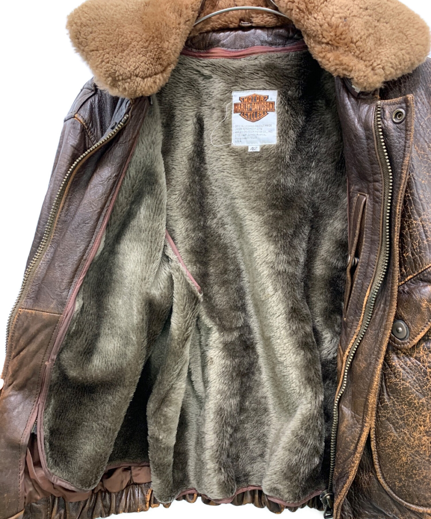 大幅値下げ】ハーレーダビットソン レザージャケット 革ジャン