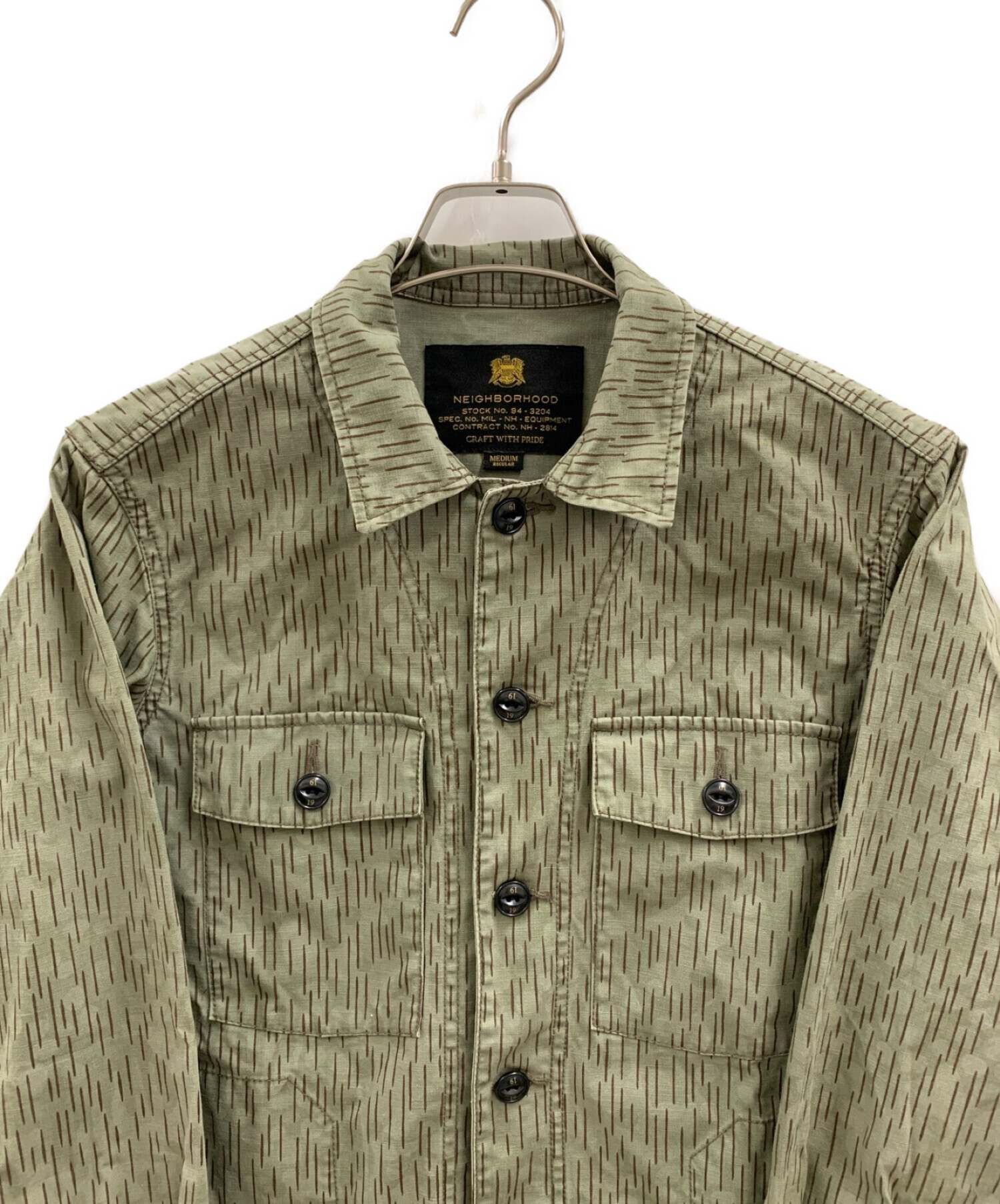 ネイバーフッド ミリタリーシャツ ジャケット NEIGHBORHOOD ミリタリー