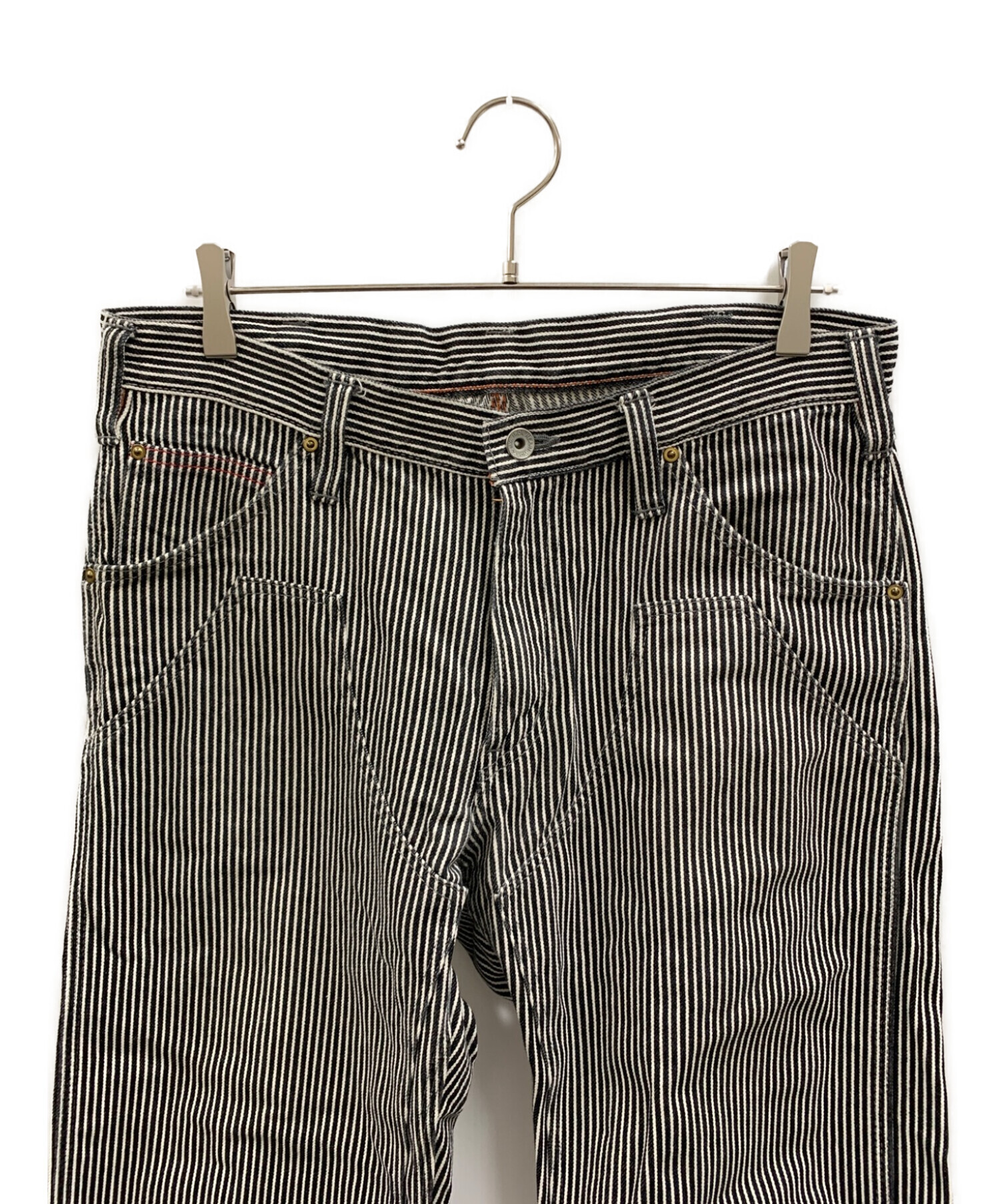 IRON HEART アイアンハートヒッコリーパンツW34