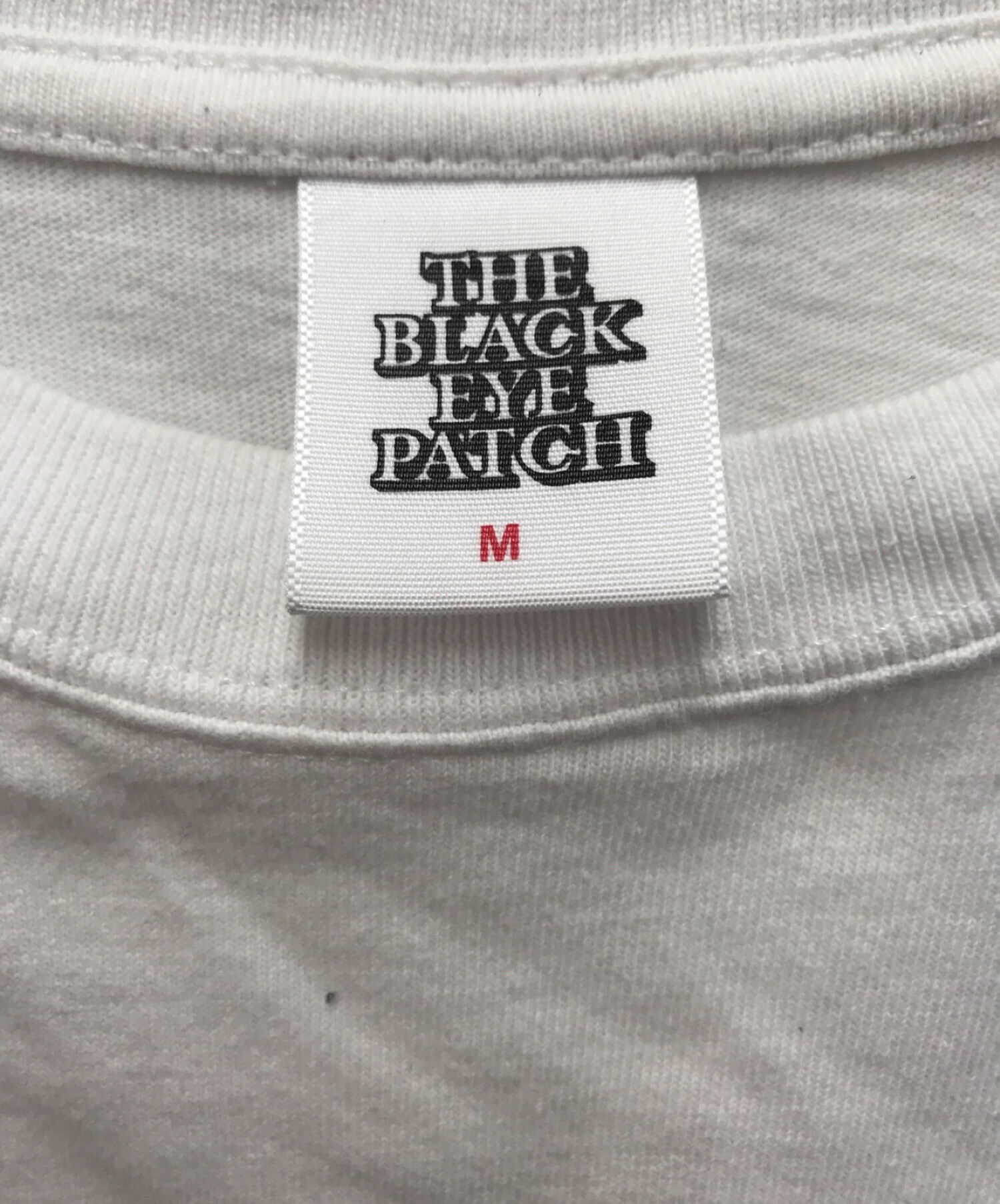 THE BLACK EYE PATCH (ザブラックアイパッチ) Tシャツ ホワイト サイズ:M