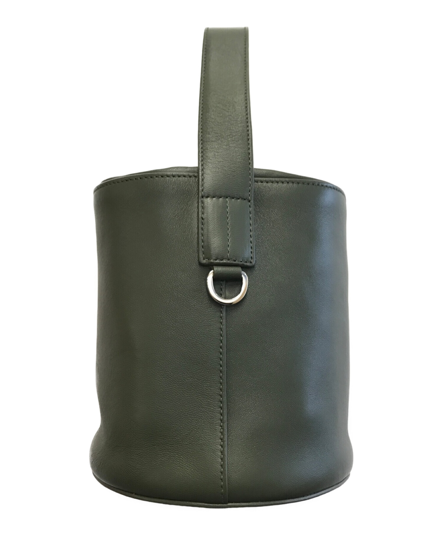 中古・古着通販】JIL SANDER (ジルサンダー) バケットバック グリーン 