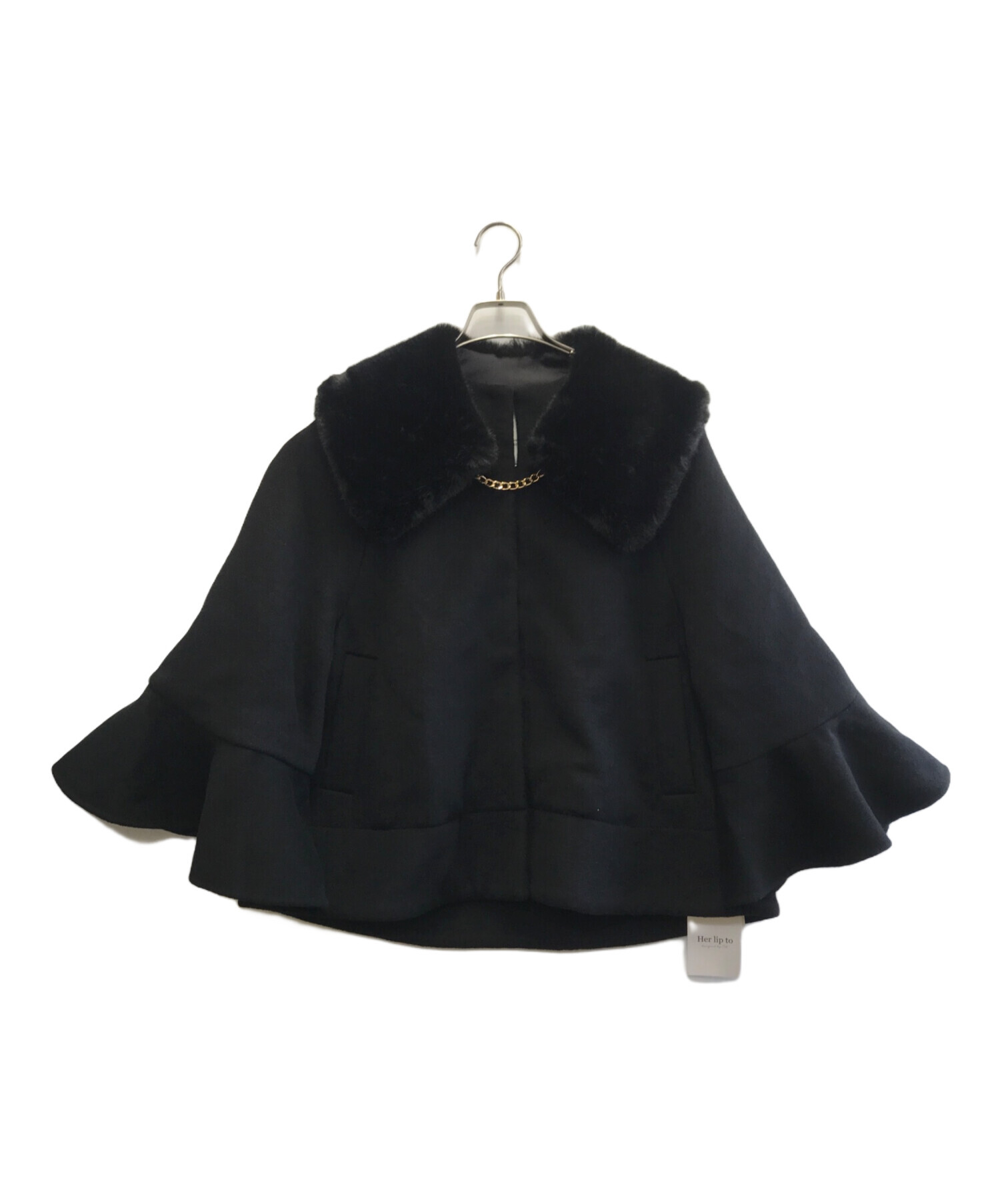 中古・古着通販】Her lip to (ハーリップトゥ) ショートコート  