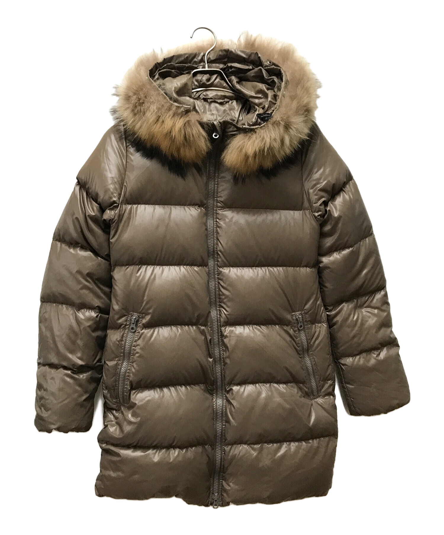 新品未使用 DUVETICA ダウンジャケット TRIZIA 42 ベージュ