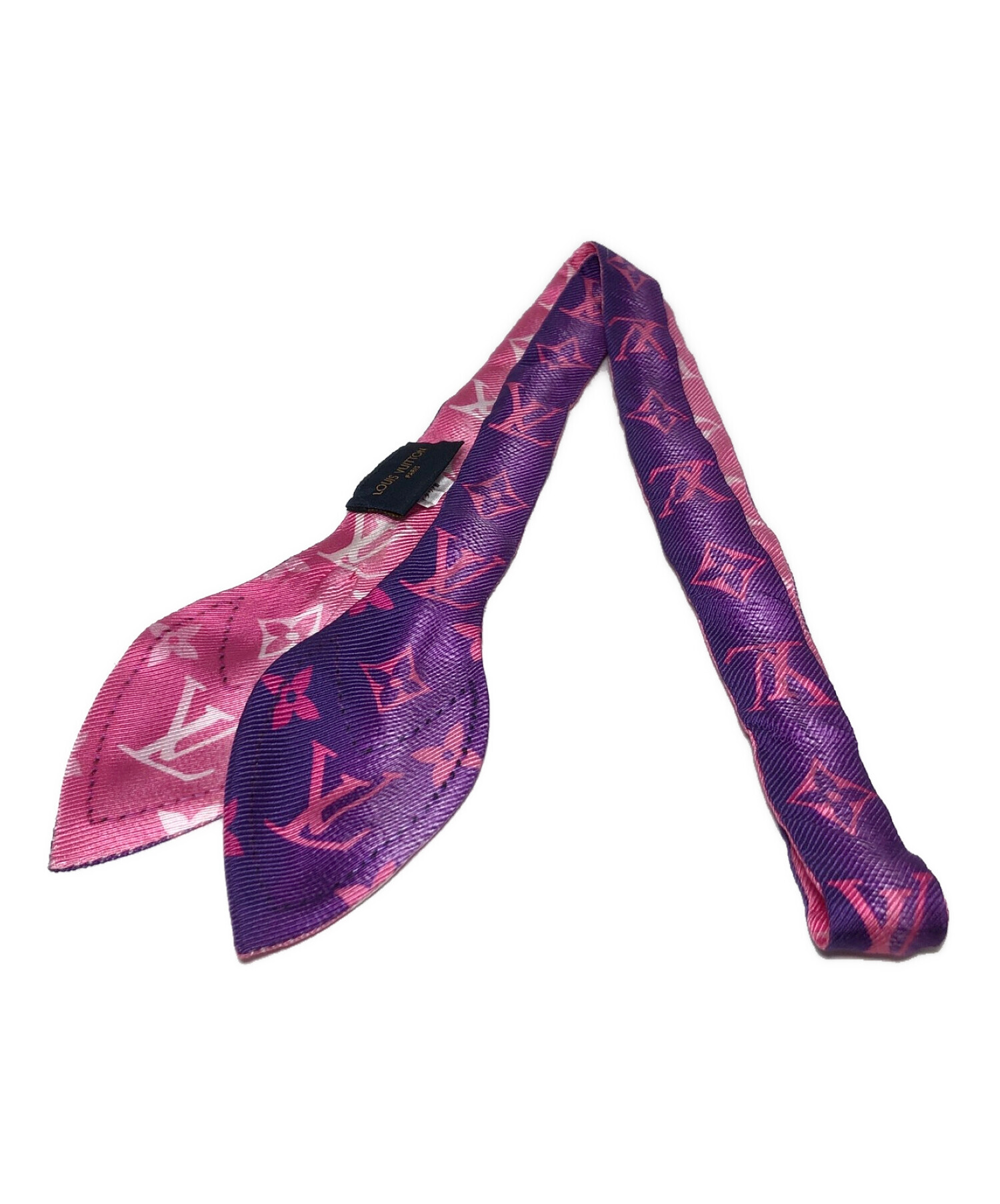 ルイ・ヴィトン大判スカーフパープル