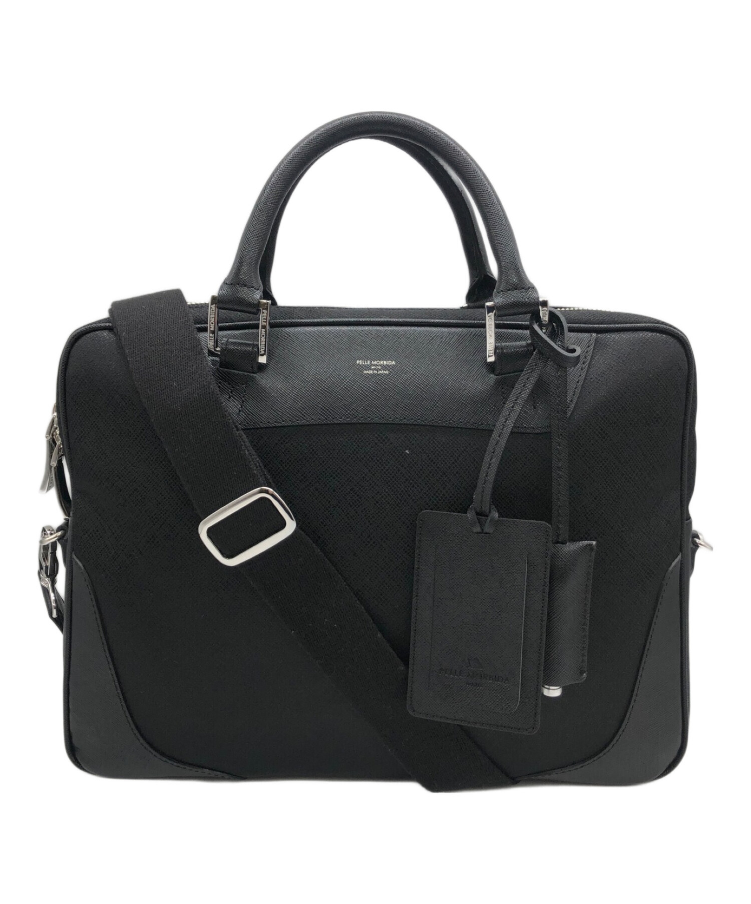 中古・古着通販】PELLE MORBIDA (ペッレモルビダ) 2WAYバッグ ブラック 