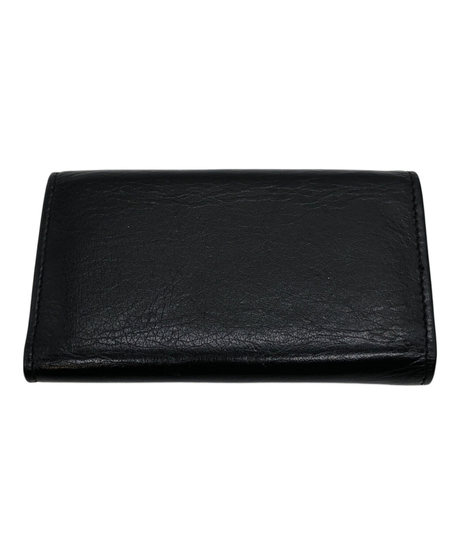 BALENCIAGA バレンシアガ キーケース 6連 ペーパー ブラック 黒