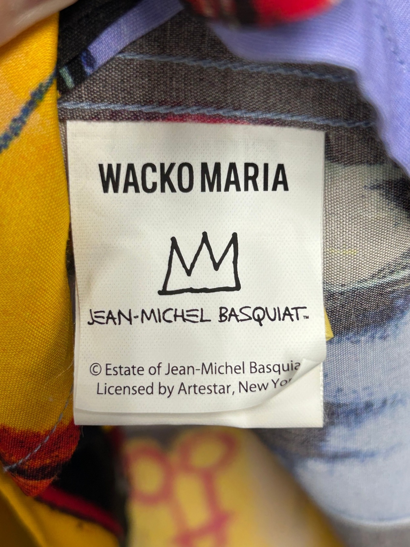 中古・古着通販】WACKO MARIA (ワコマリア) Jean-Michel Basquiat