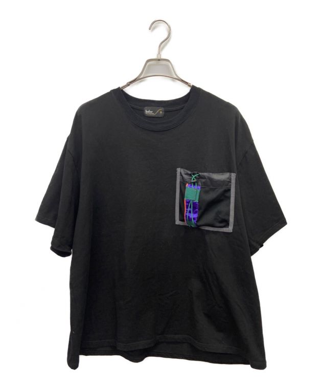 中古・古着通販】KOLOR (カラー) 胸ポケット半袖Tシャツ ブラック 