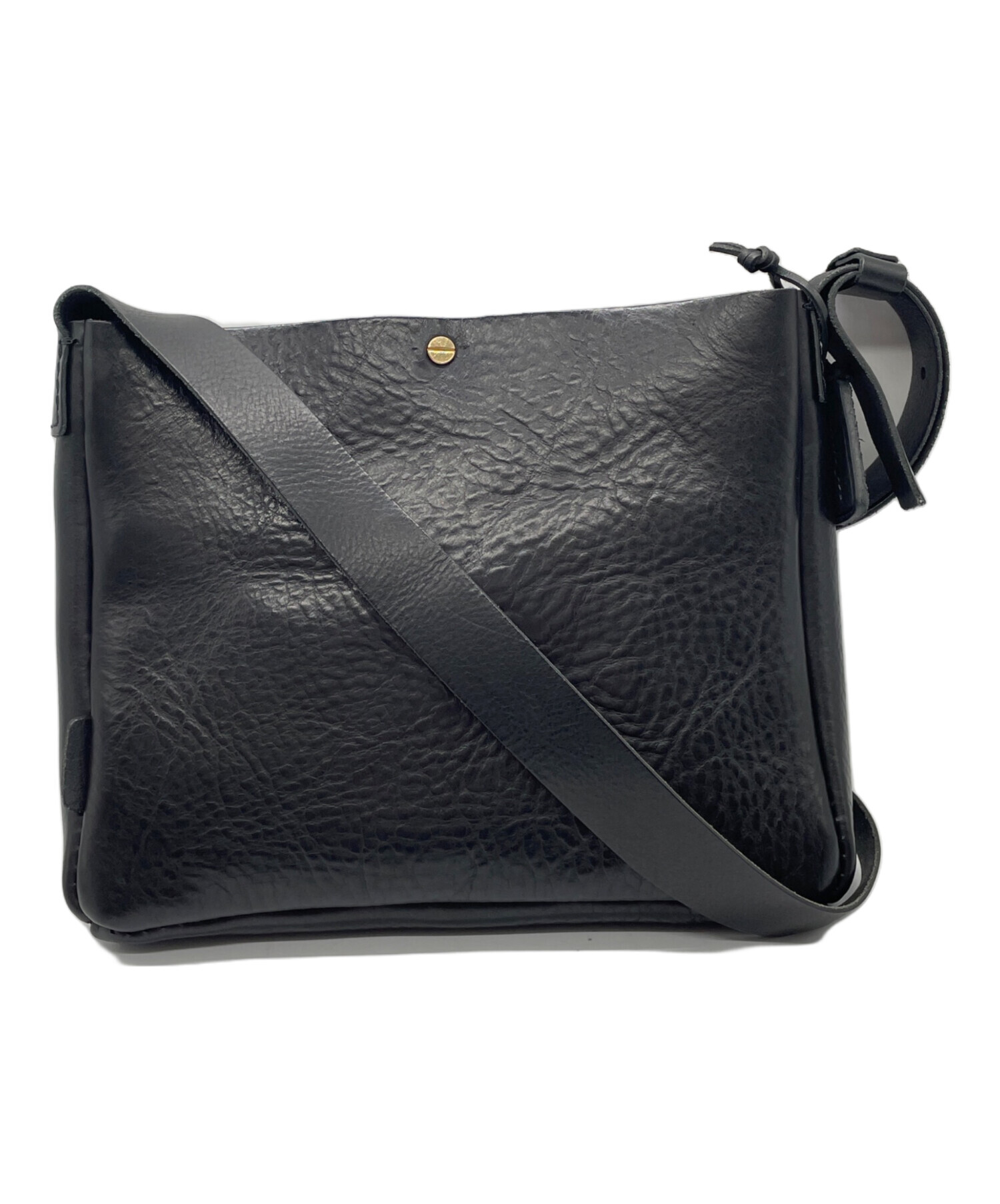 【美品】アナロジコ analogico ポケットミニショルダー バッグ ブラック 新品】analogico ポケットミニショルダー【ブラック】アナロジコ