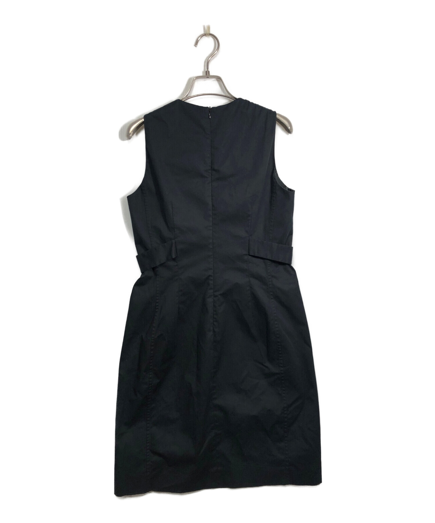 Fendi ブラックドレス 42 （NEW $2900 Fendi Dress 42 US 6 Light Wool 