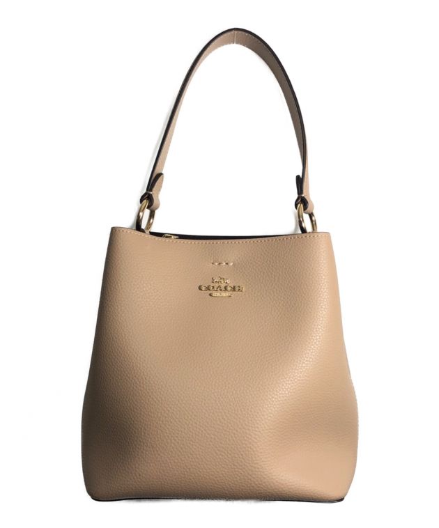 中古・古着通販】COACH (コーチ) モリー バケット バッグ 22 ベージュ 