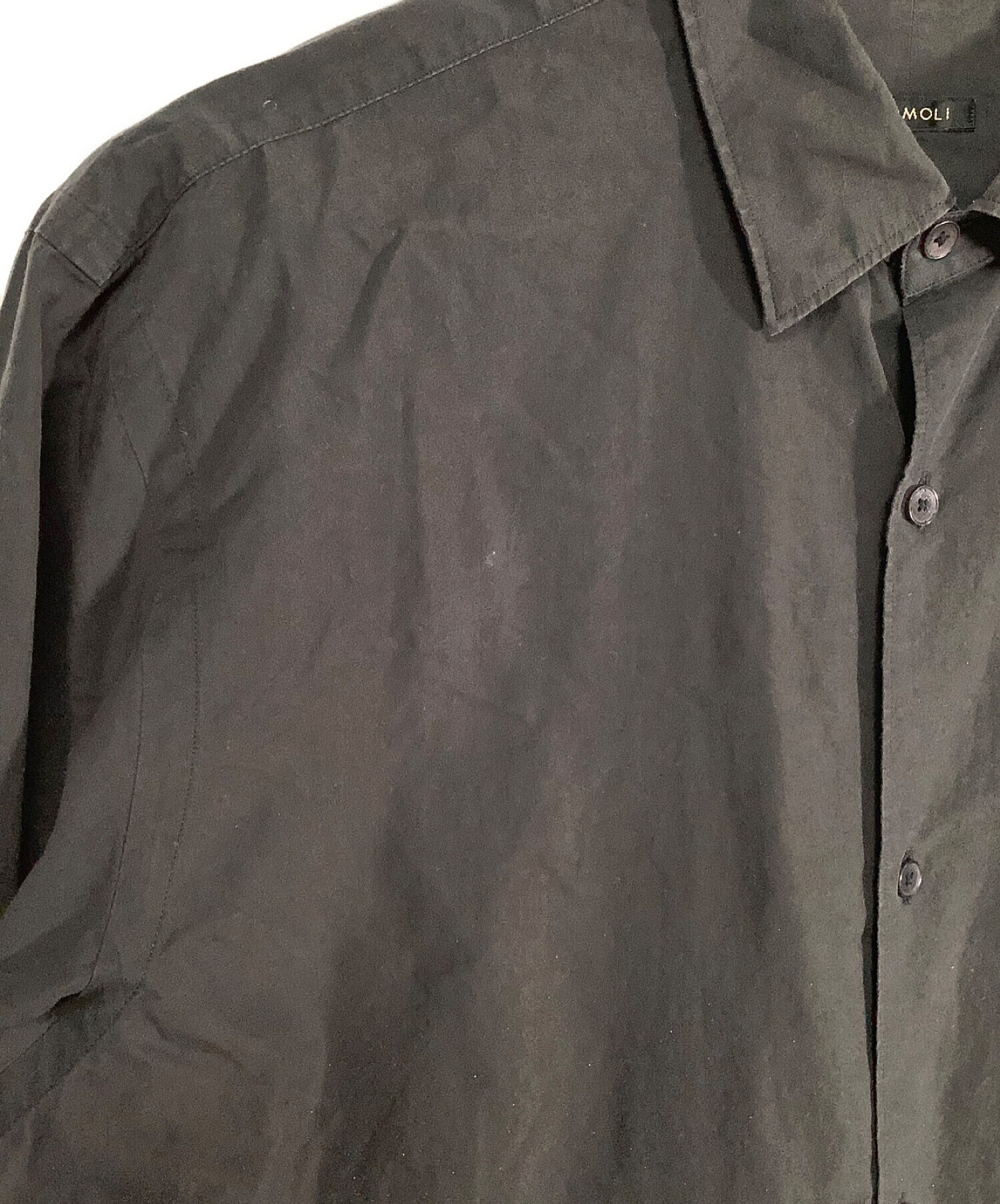COMOLI (コモリ) コモリシャツ ブラック サイズ:2