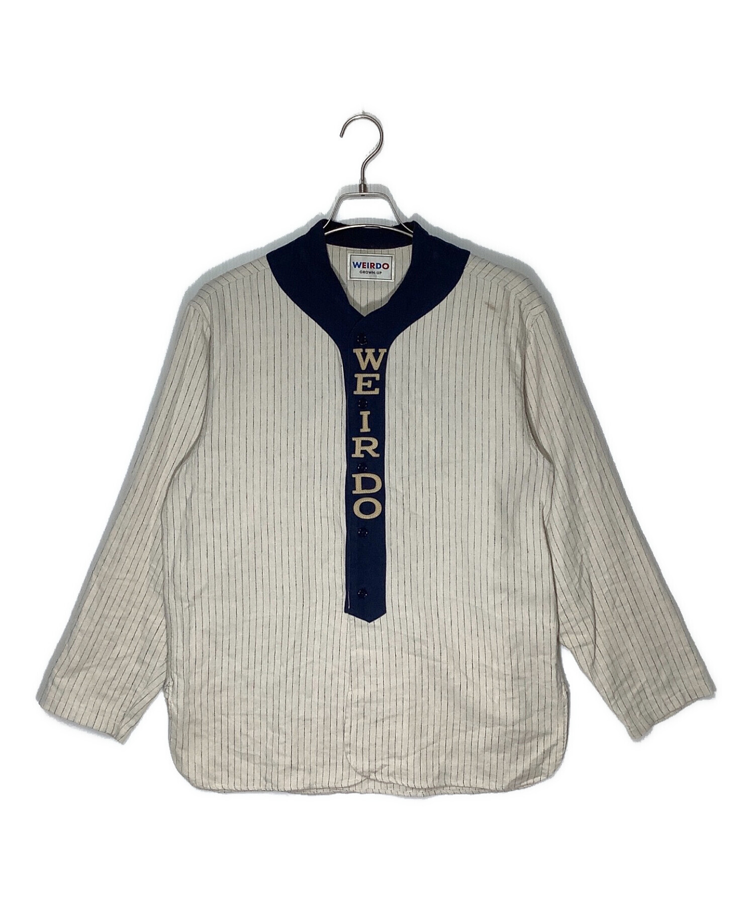 weirdo ベースボールシャツ サイズМ