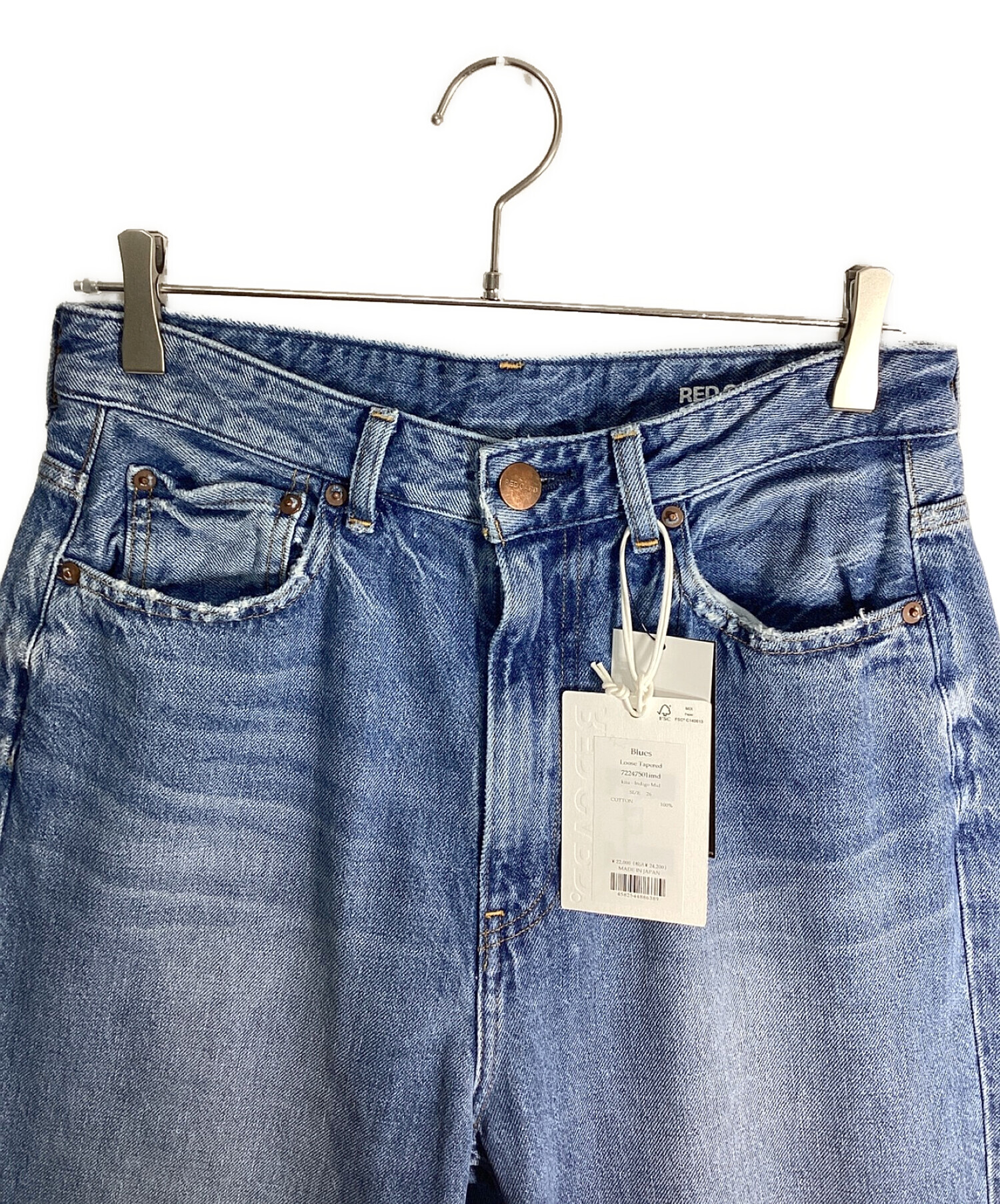 中古・古着通販】RED CARD (レッドカード) デニムパンツ インディゴ 