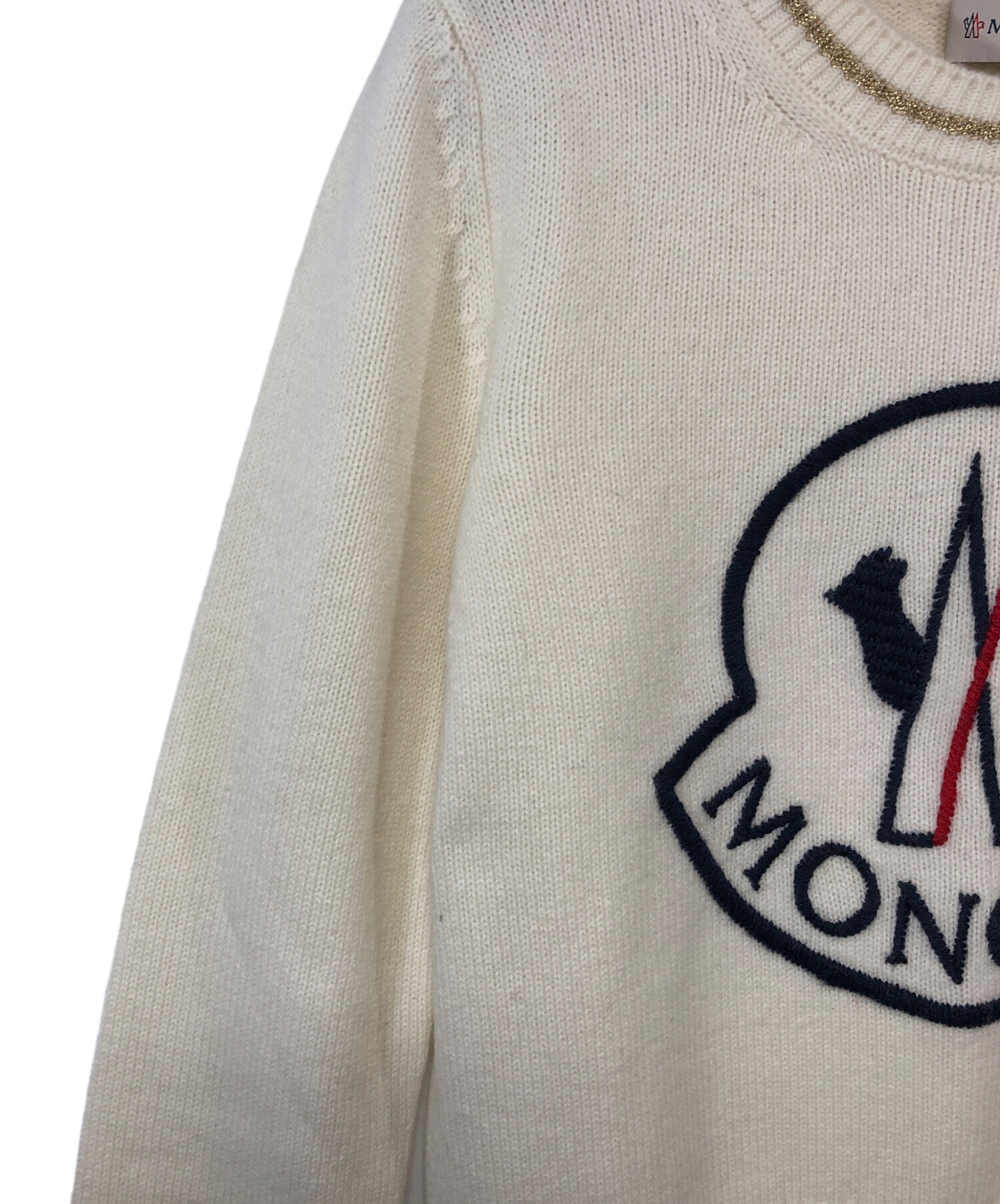 中古・古着通販】MONCLER (モンクレール) MAGLIONE TRICOT GIROCOLLO 
