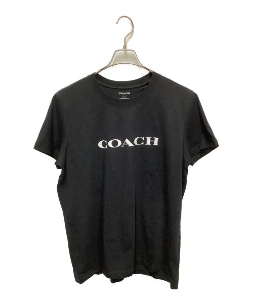 中古・古着通販】COACH (コーチ) 半袖Tシャツ ブラック サイズ:L 未 