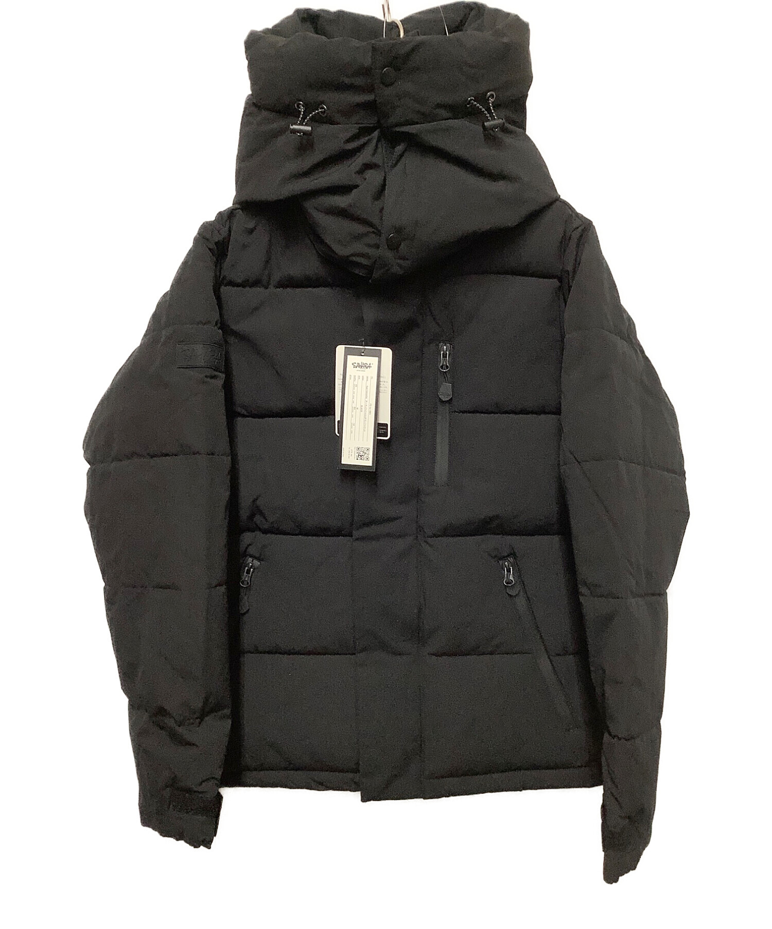 fieldSAHARA (フィールドサハラ) アーティフィシャルダウンジャケット ブラック サイズ:Mサイズ 未使用品