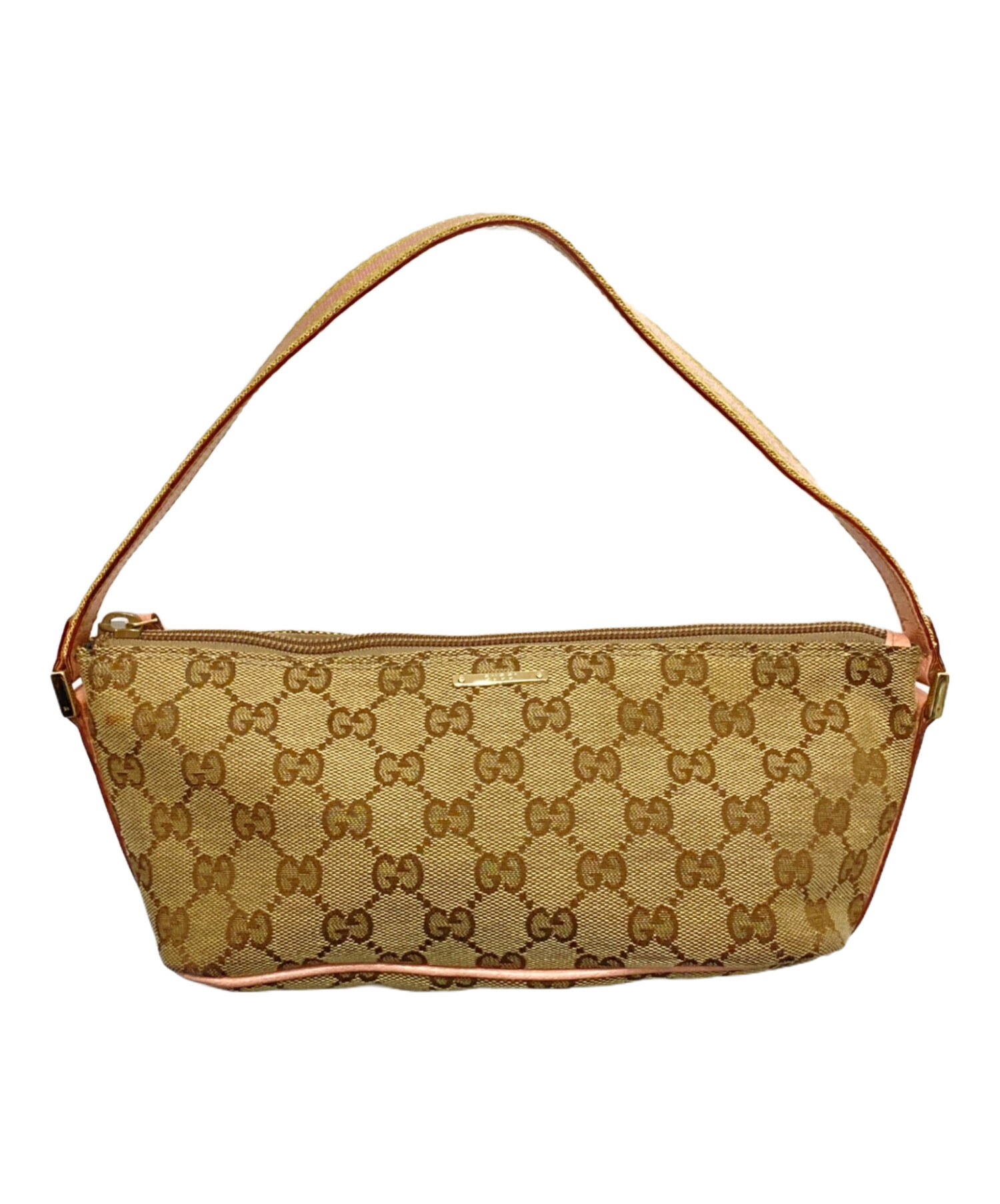 中古・古着通販】GUCCI (グッチ) GGキャンバス アクセサリーポーチ 