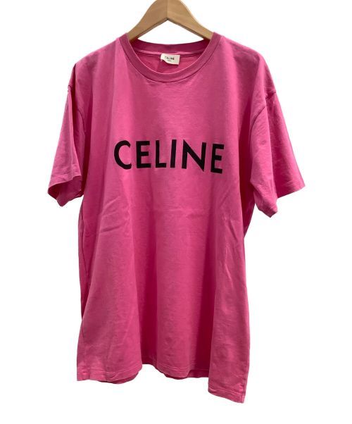 中古・古着通販】CELINE (セリーヌ) ルーズＴシャツ ピンク サイズ:XS