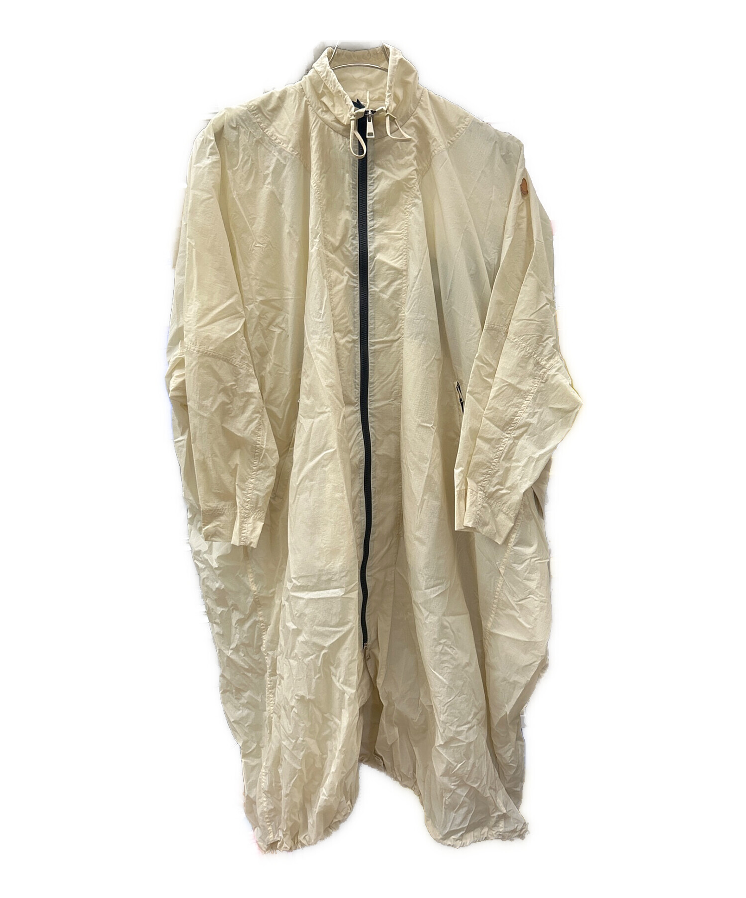 中古・古着通販】MONCLER (モンクレール) ナイロンコート ベージュ 未  