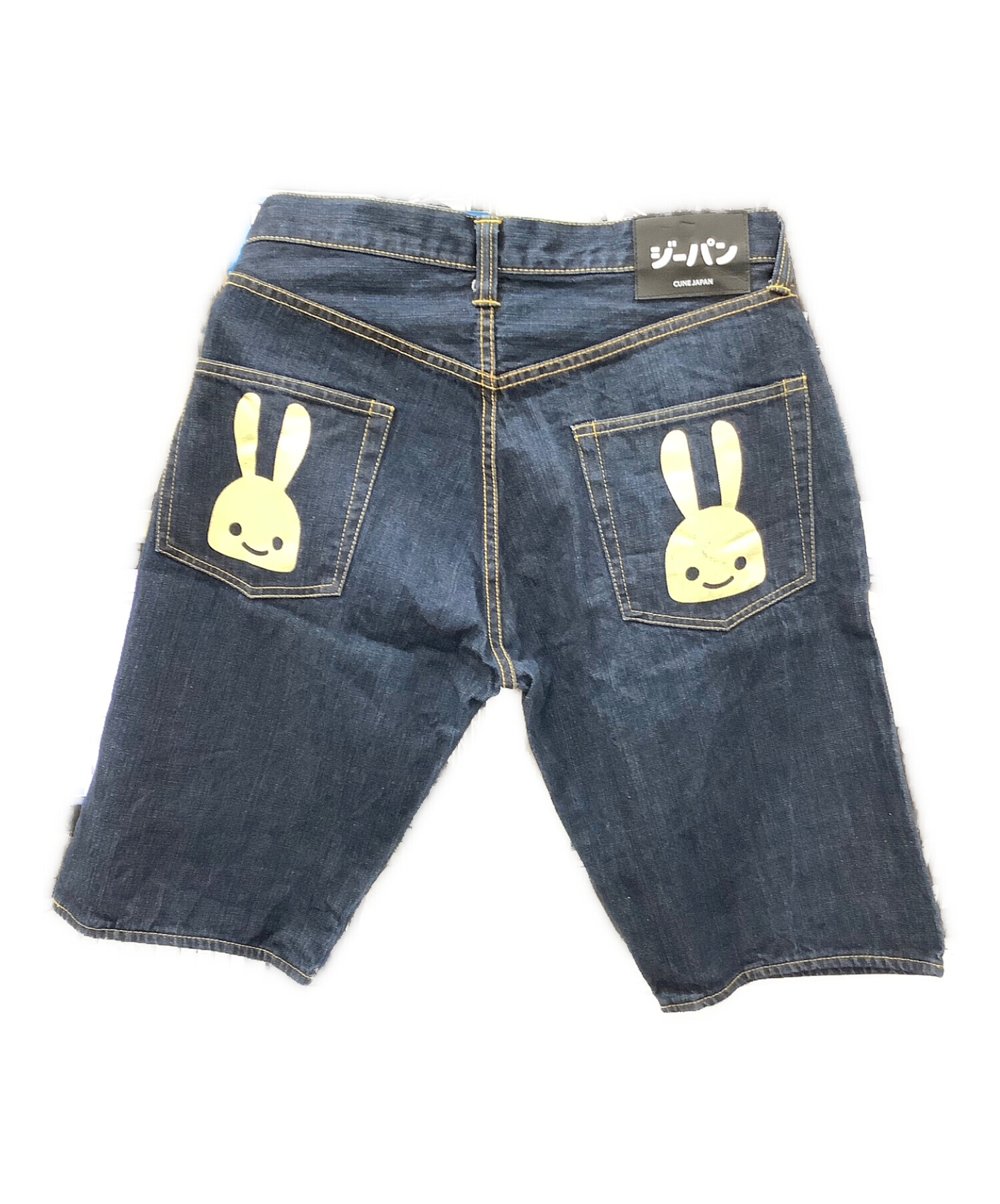 中古・古着通販】CUNE (キューン) ハーフパンツ インディゴ サイズ:W34 