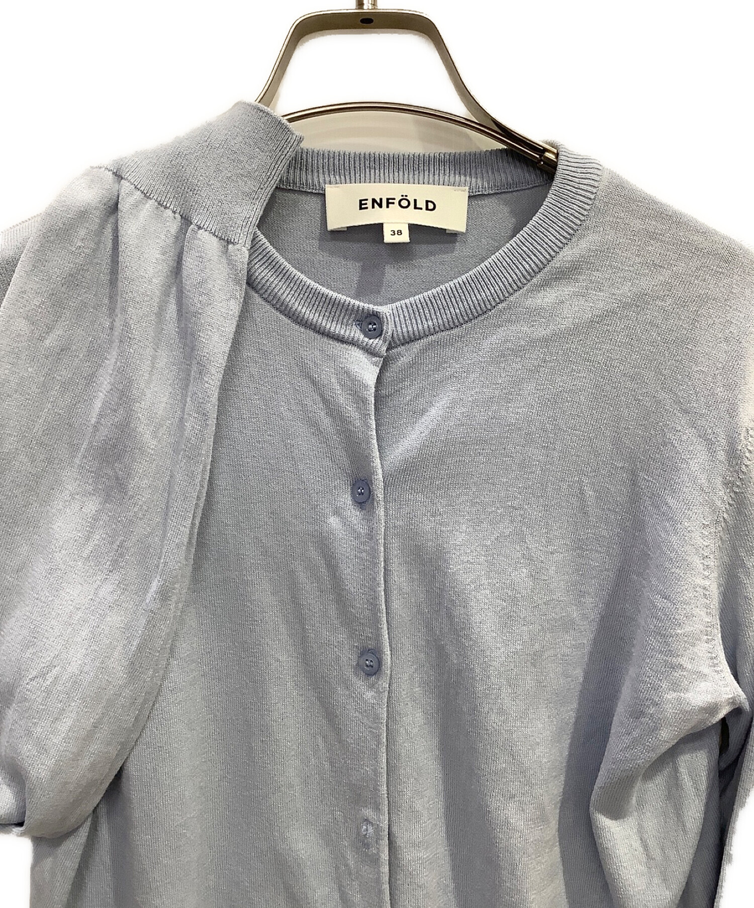 エンフォルドグレーカーディガン38