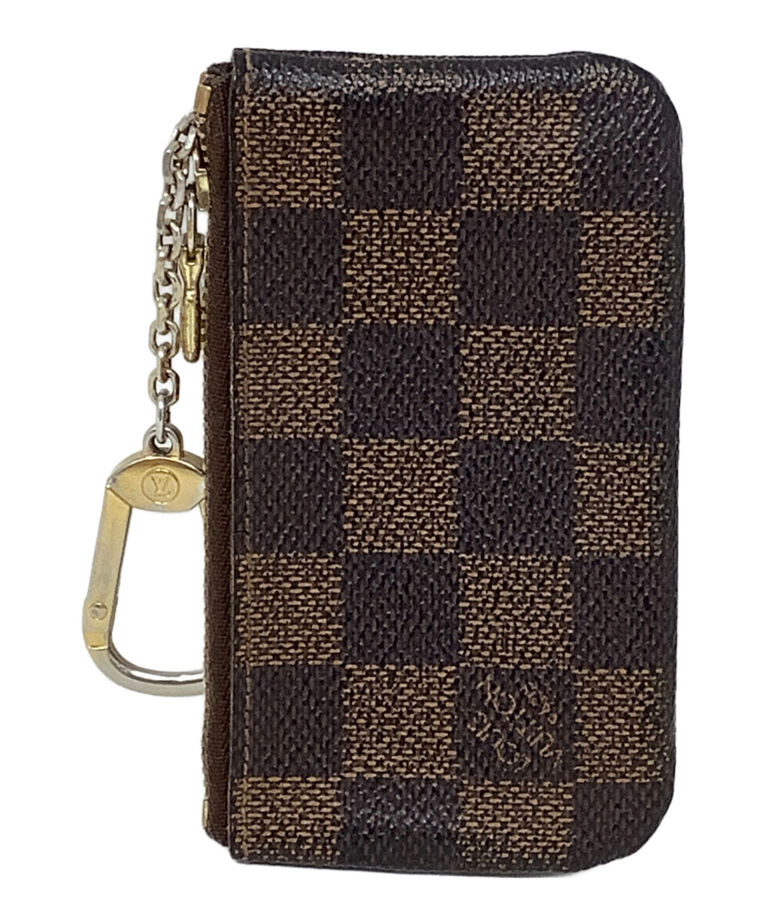 LOUIS VUITTON ルイヴィトン ダミエ ポシェットクレ コインケース 中古 