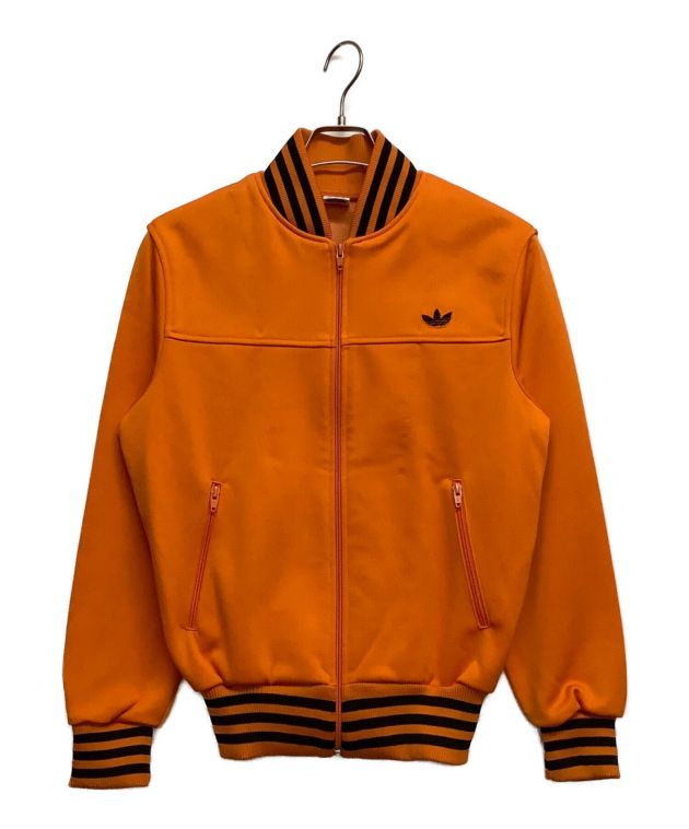 中古・古着通販】adidas (アディダス) トラックジャケット オレンジ 