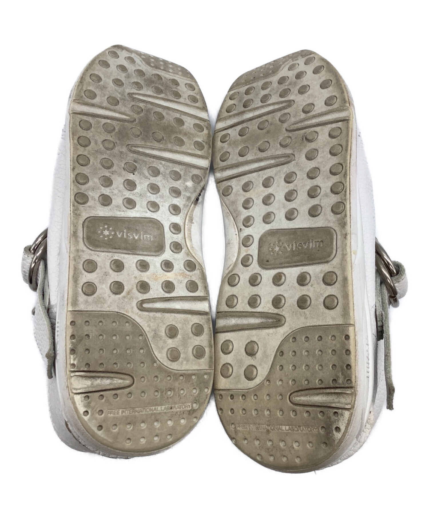中古・古着通販】VISVIM (ビズビム) ハラコレザーシューズ ホワイト 