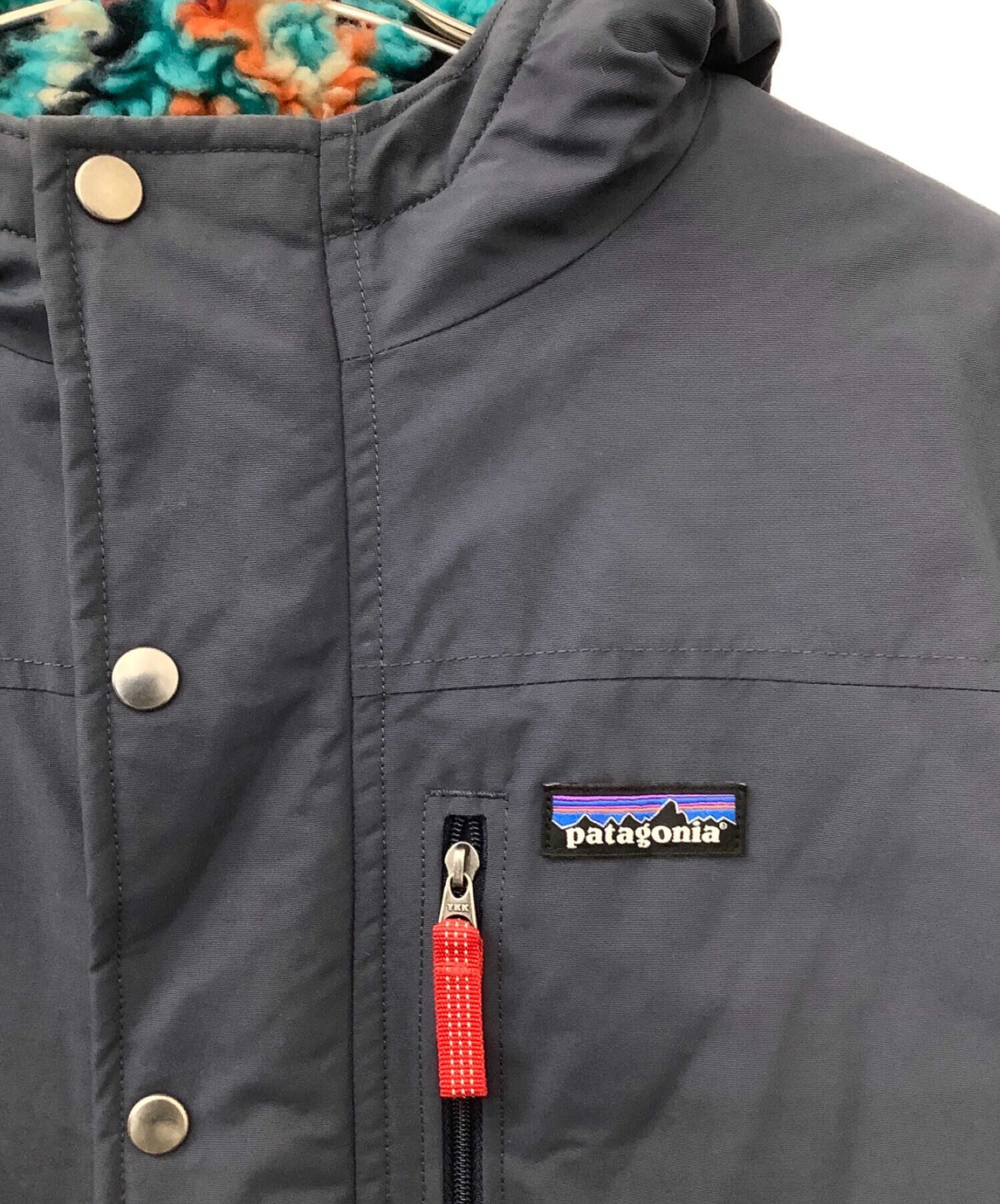 中古・古着通販】Patagonia (パタゴニア) 裏起毛ジャケット ネイビー 