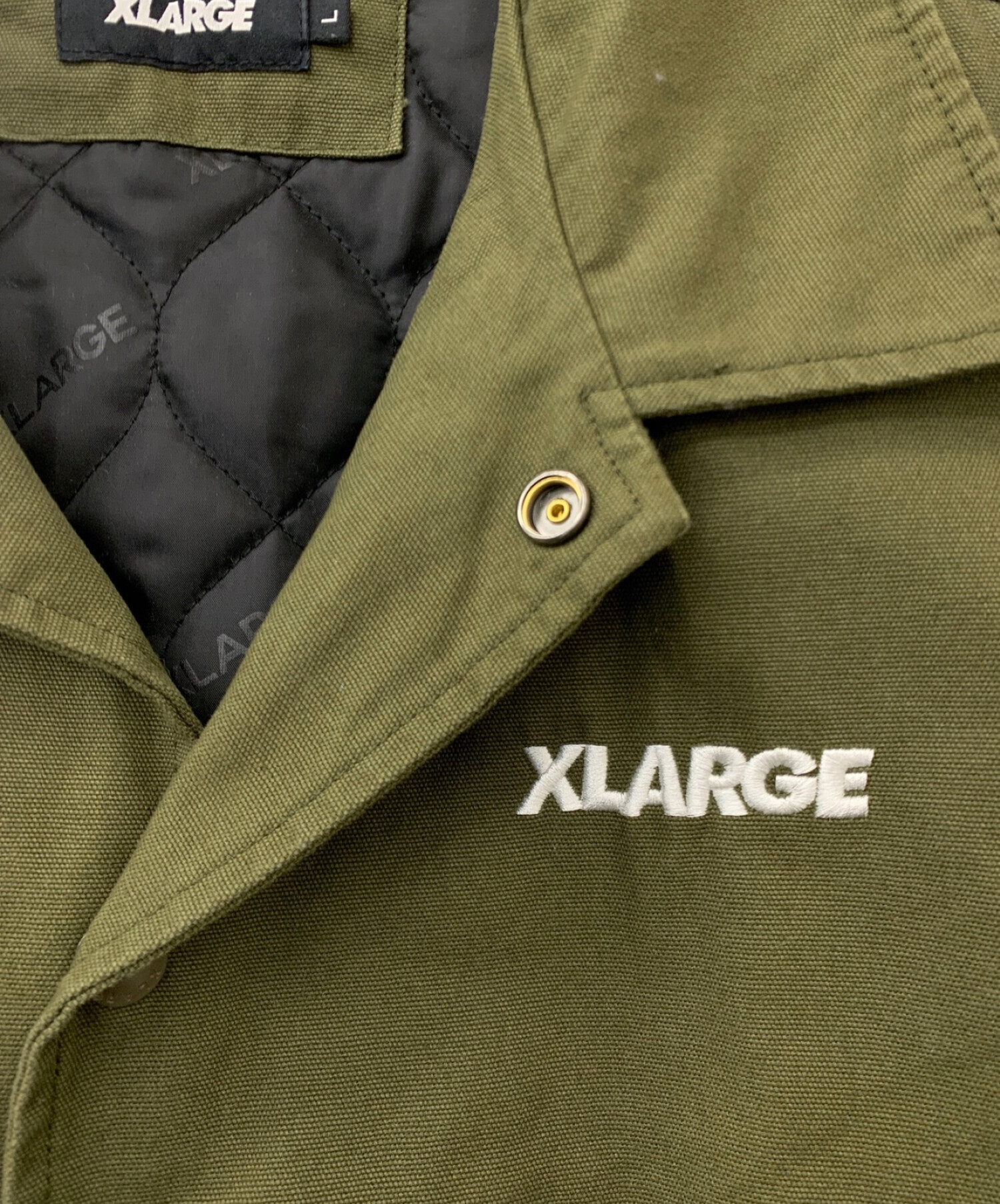 X-LARGE (エクストララージ) コーチジャケット グリーン サイズ:L
