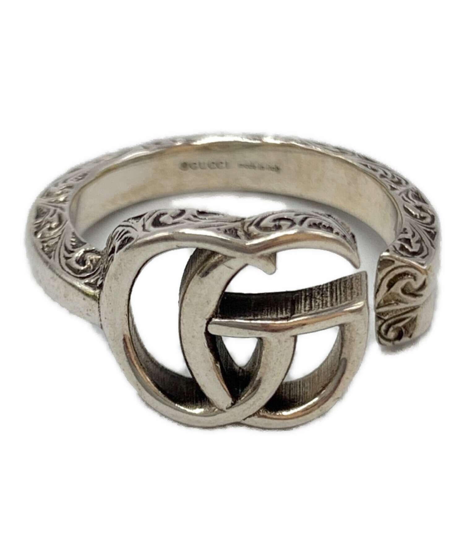 中古・古着通販】GUCCI (グッチ) ダブルG キーリング サイズ:15号 